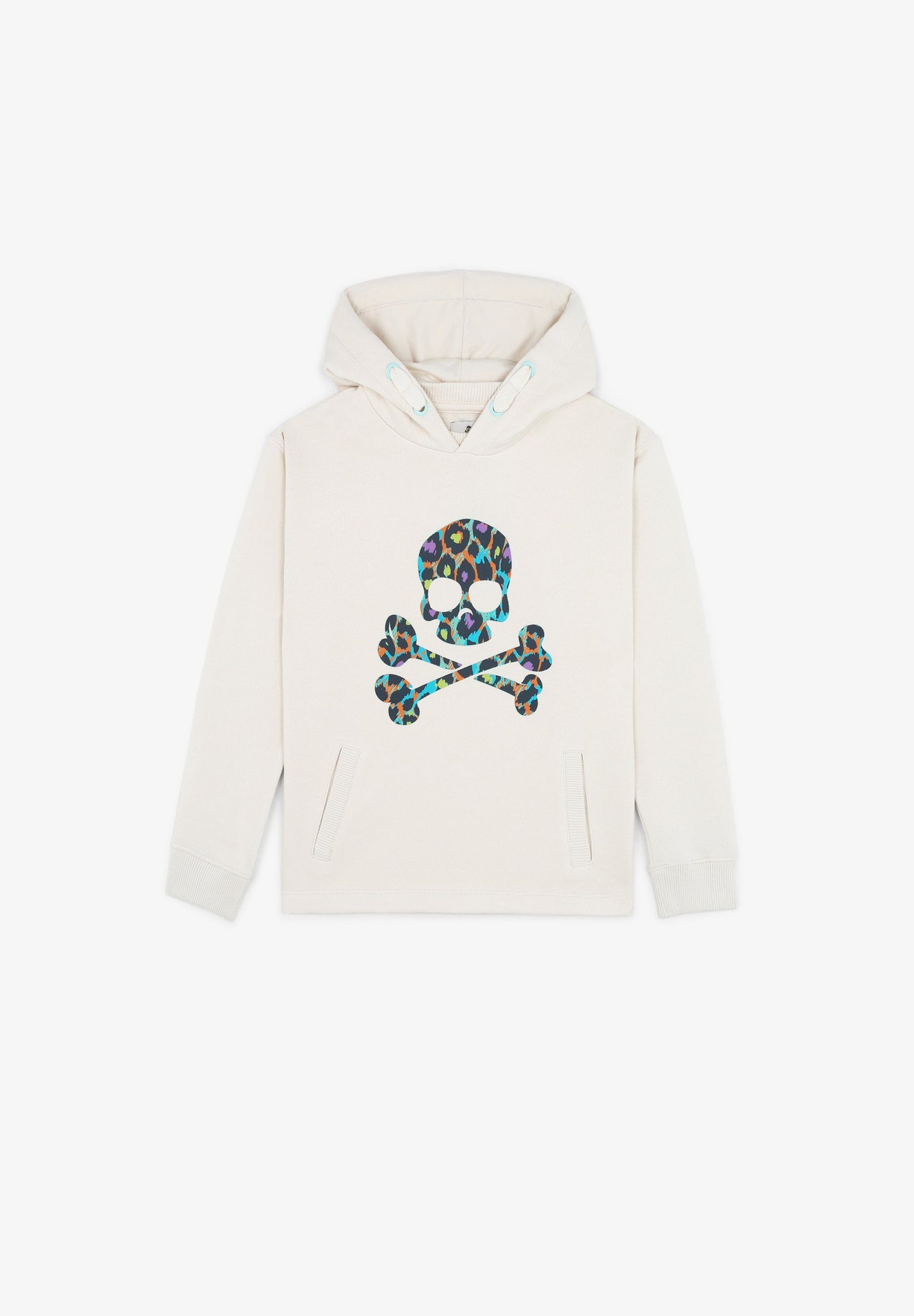 SUDADERA CALAVERA ANIMAL PRINT