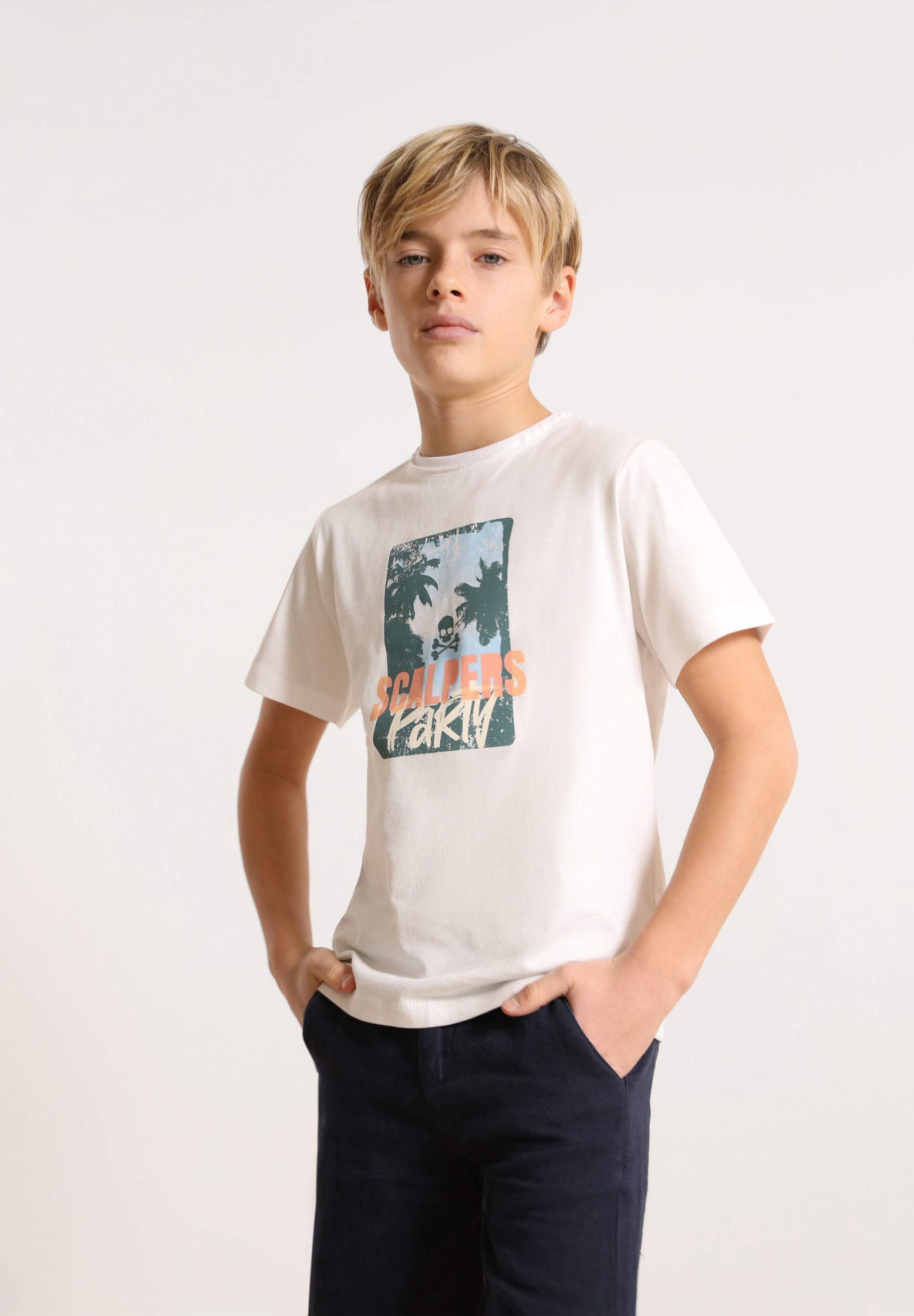 CAMISETA PRINT PLAYA