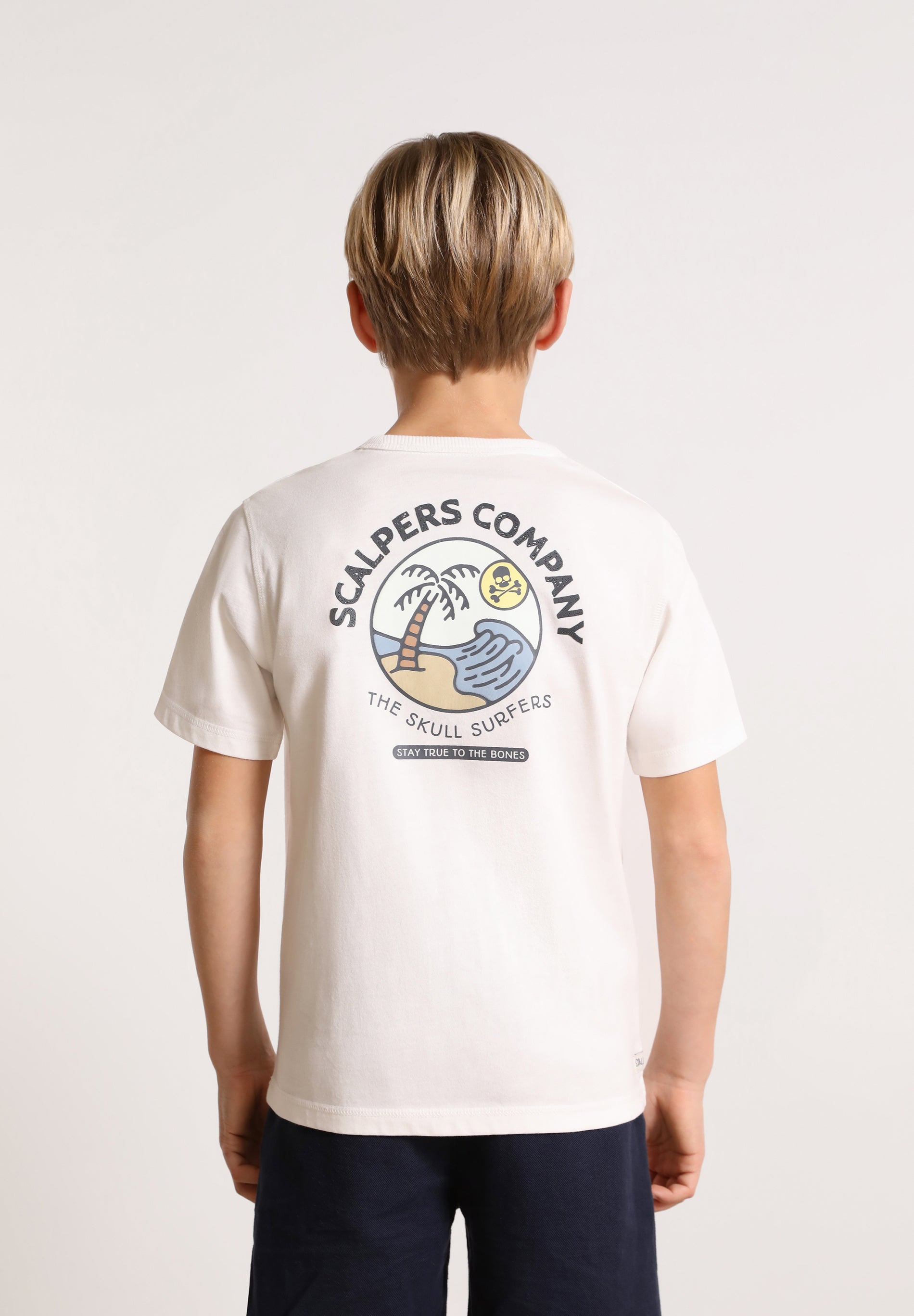 CAMISETA PRINT DIBUJO ISLA