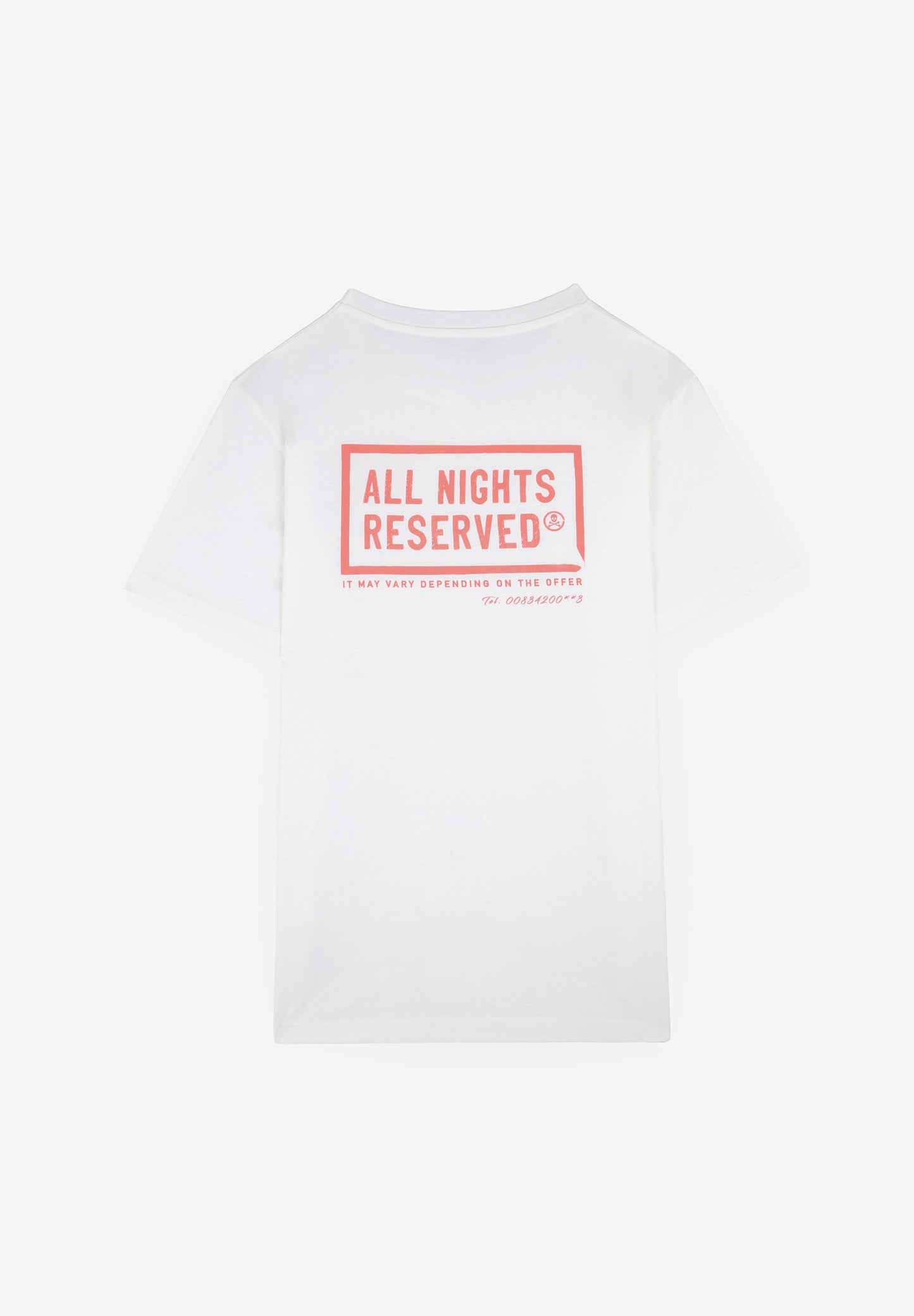 CAMISETA PRINT CONTRASTE