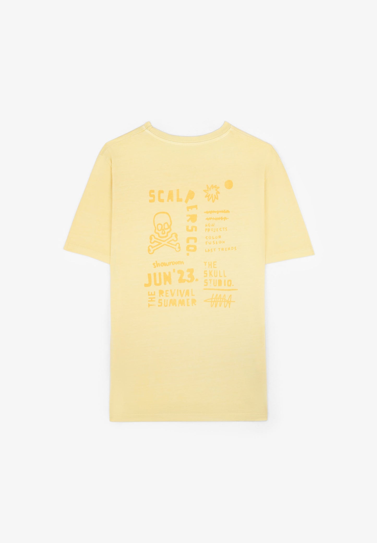 CAMISETA TEXTO TRASERO