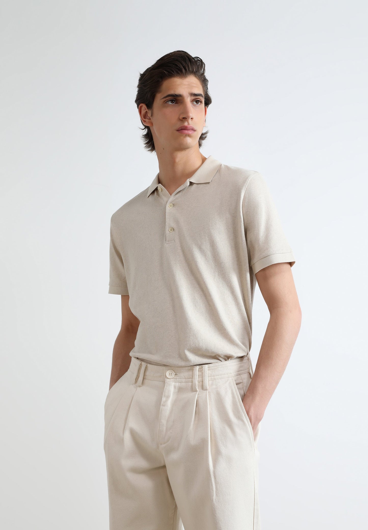 POLO ALGODÓN LINO