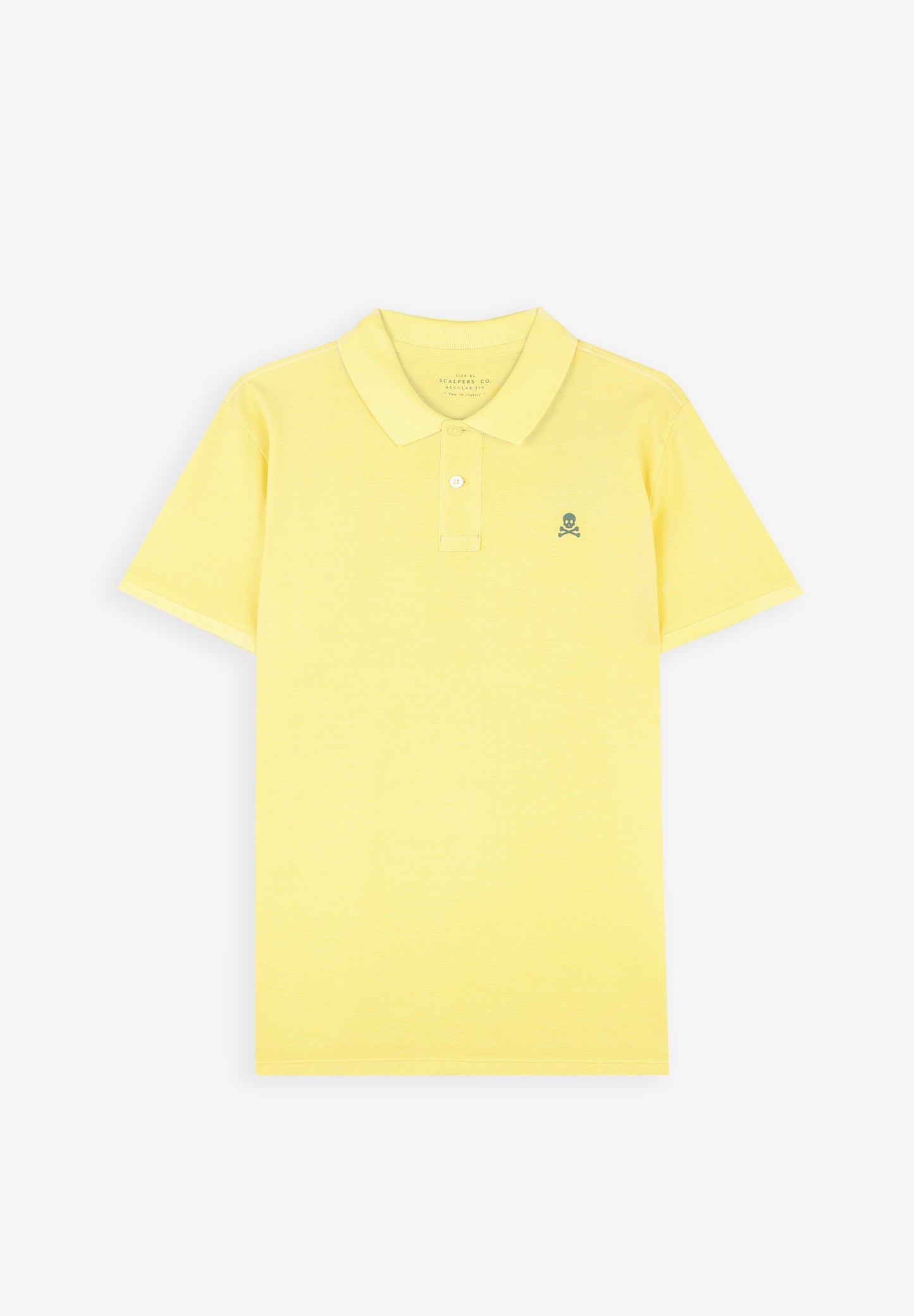 POLO CALAVERA CONTRASTE