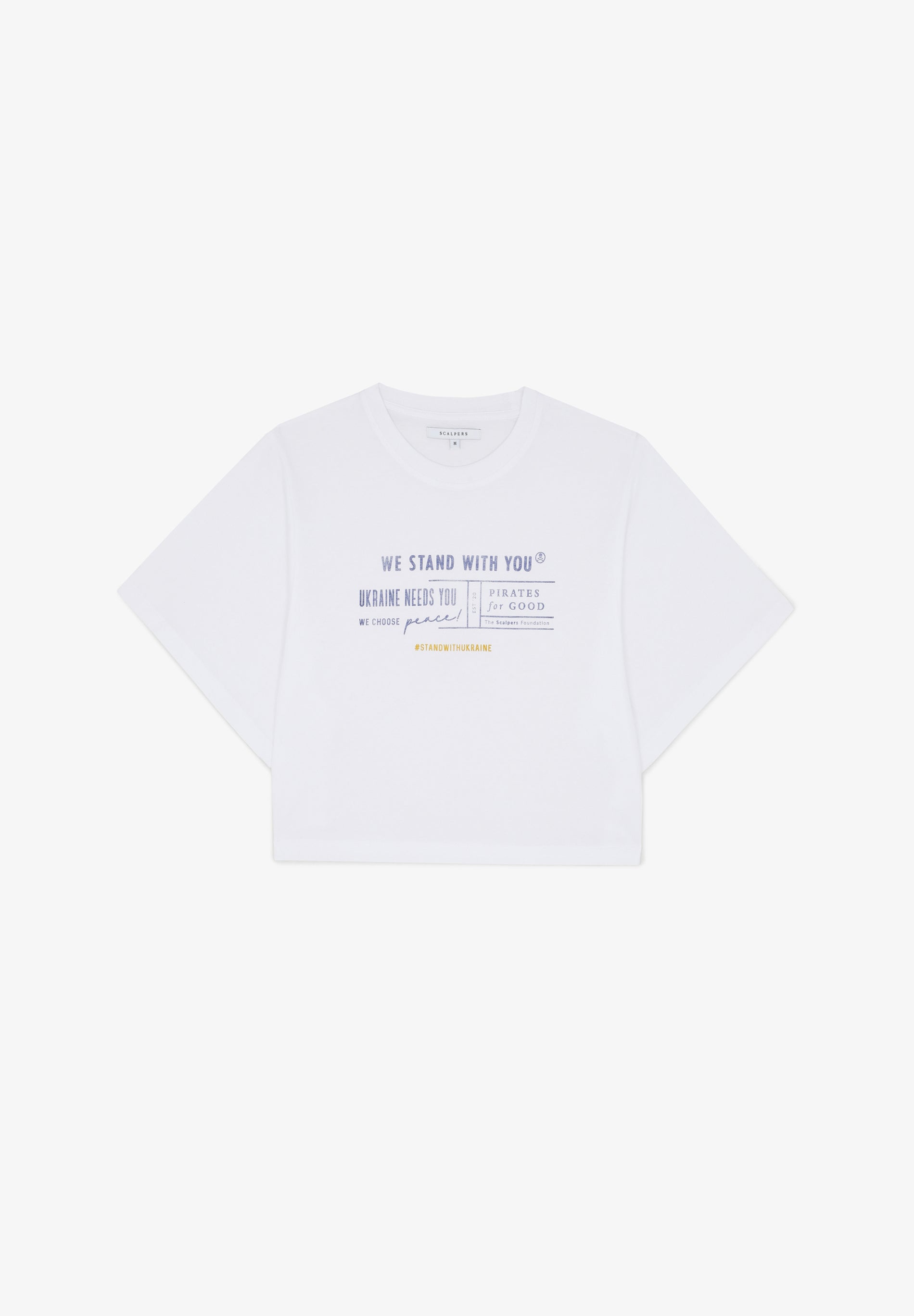 CAMISETA SOLIDARIA UCRANIA MUJER