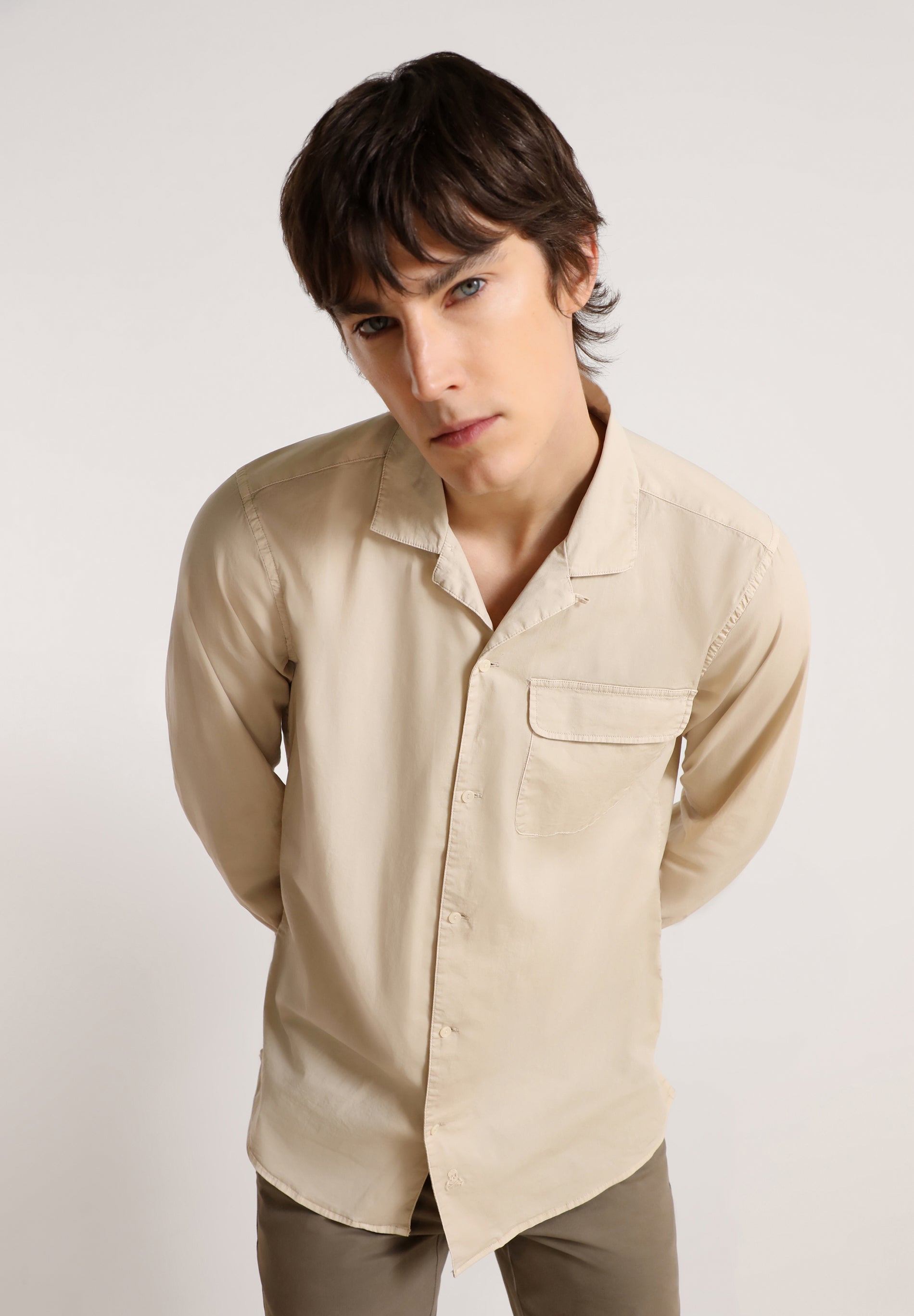 CAMISA PIJAMERA BOLSILLO