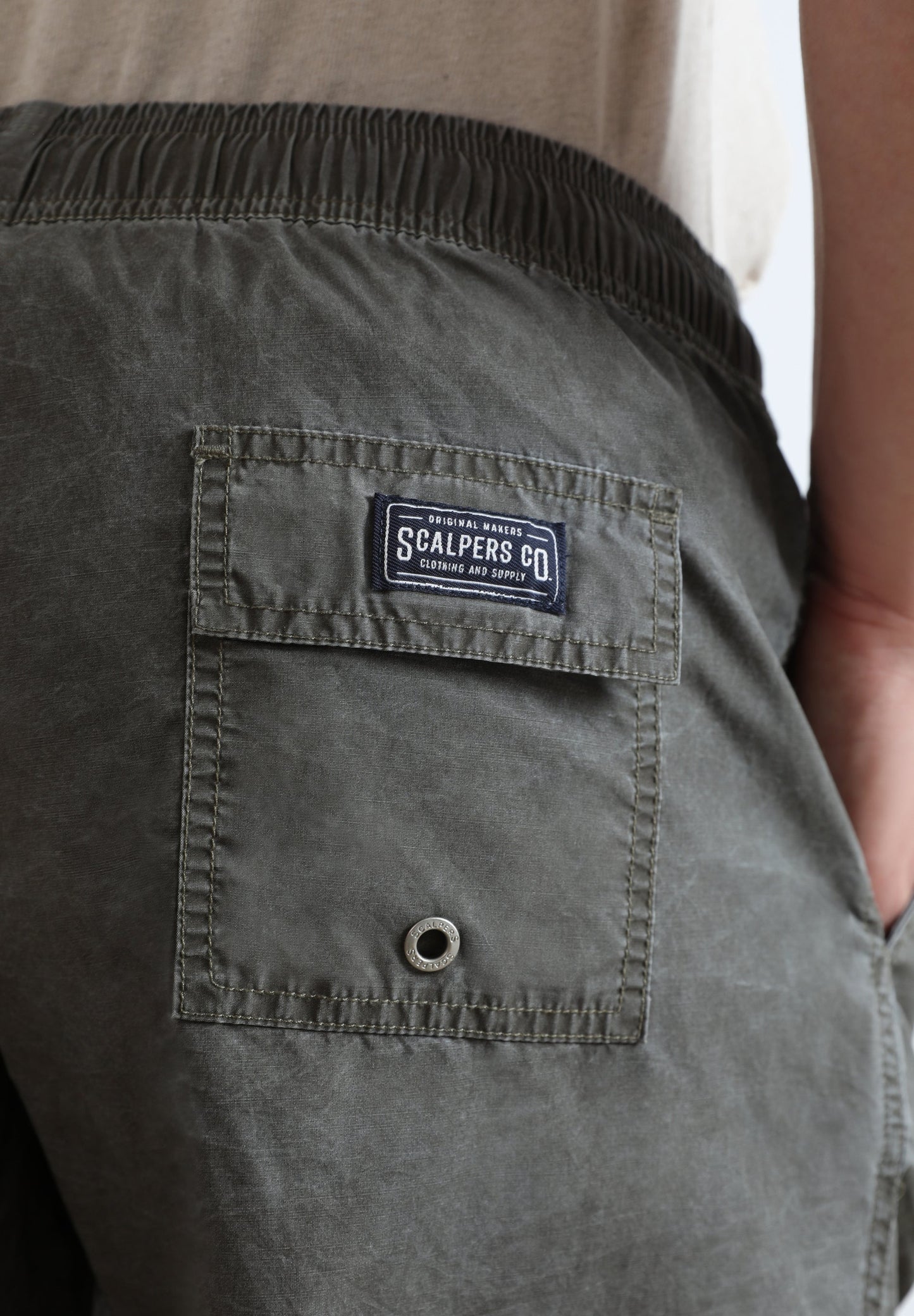 BAÑADOR LAVADO CALAVERA BORDADA