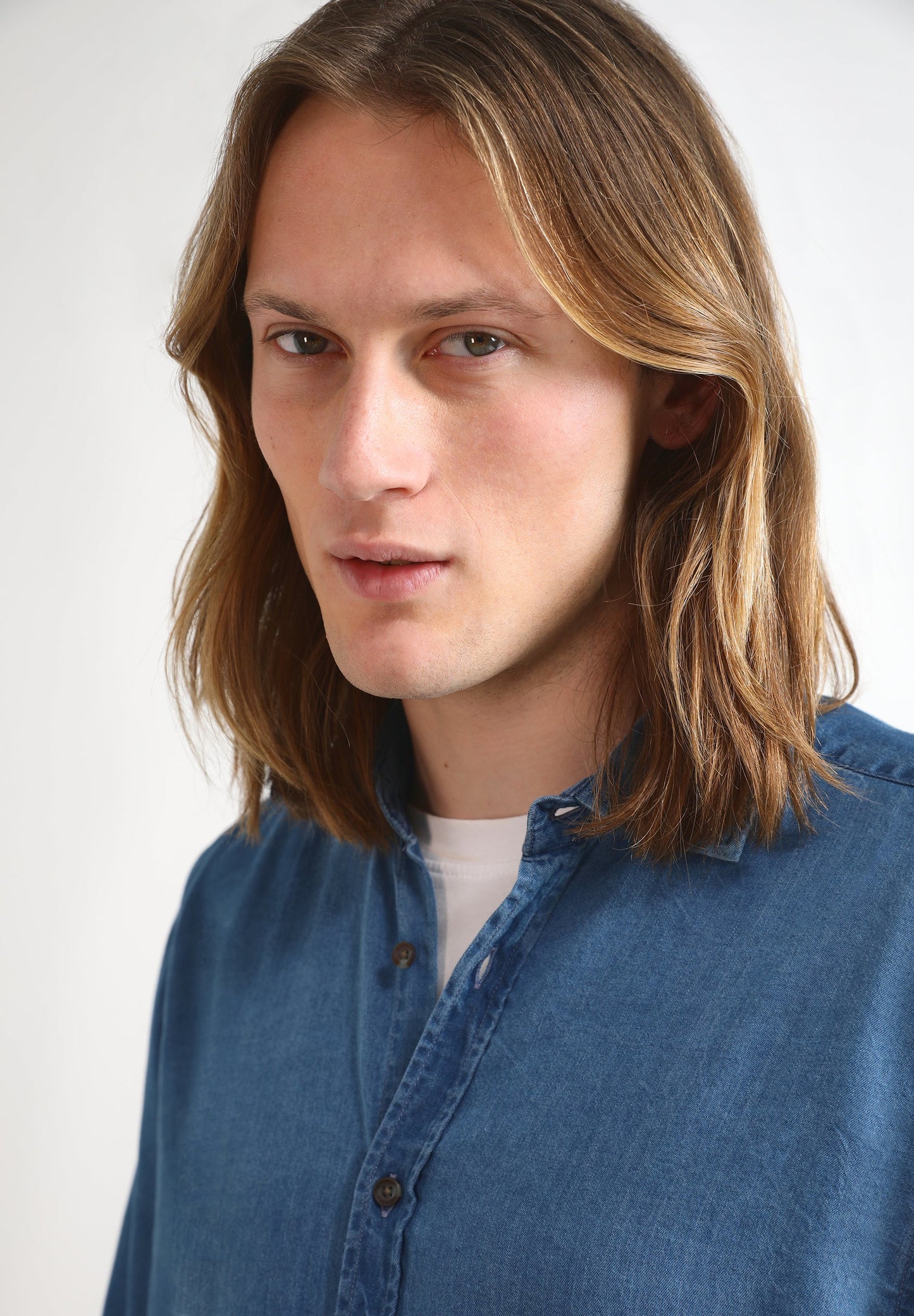 CAMISA DENIM CALAVERA TAPETA