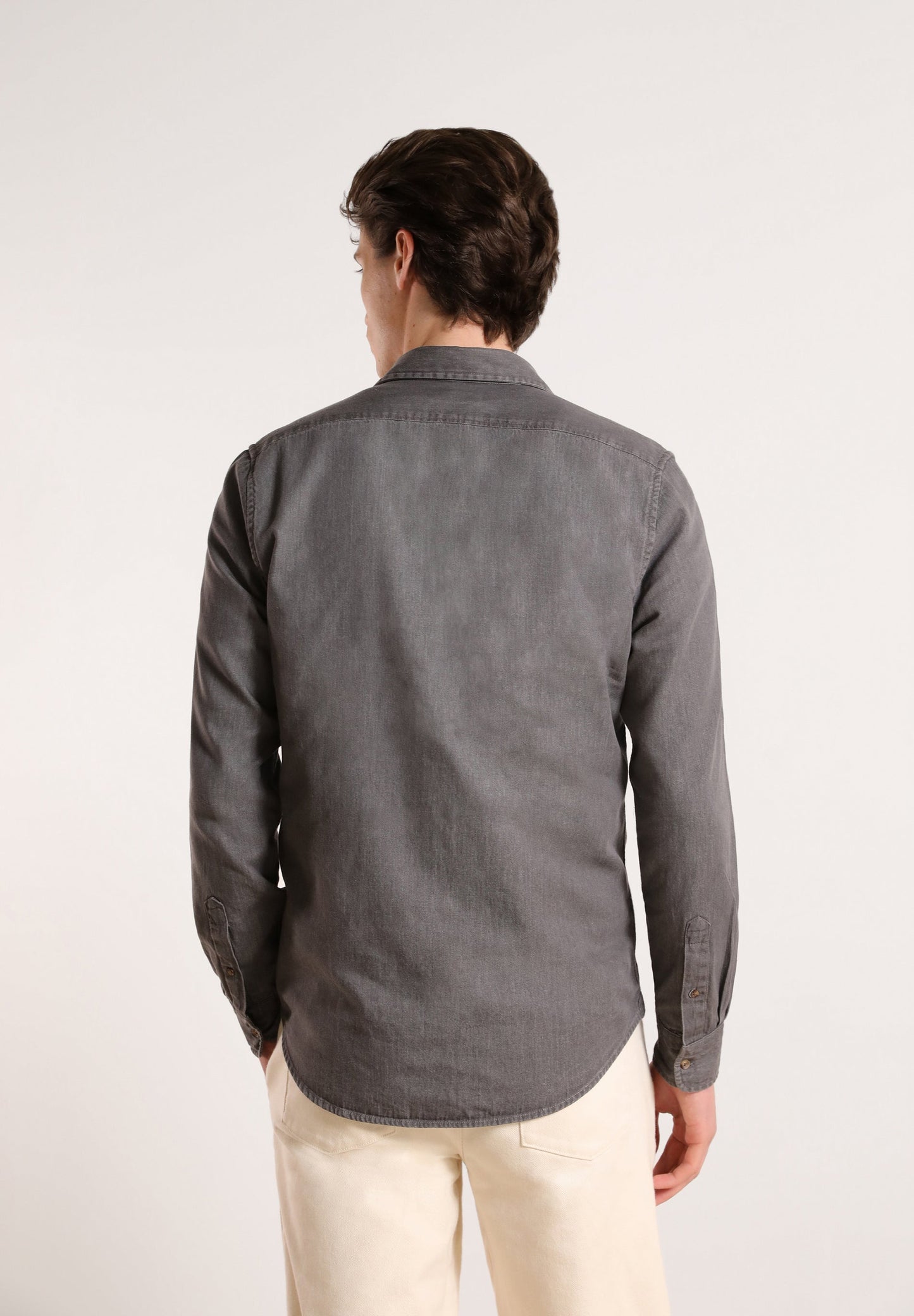 CAMISA DENIM BOTONES