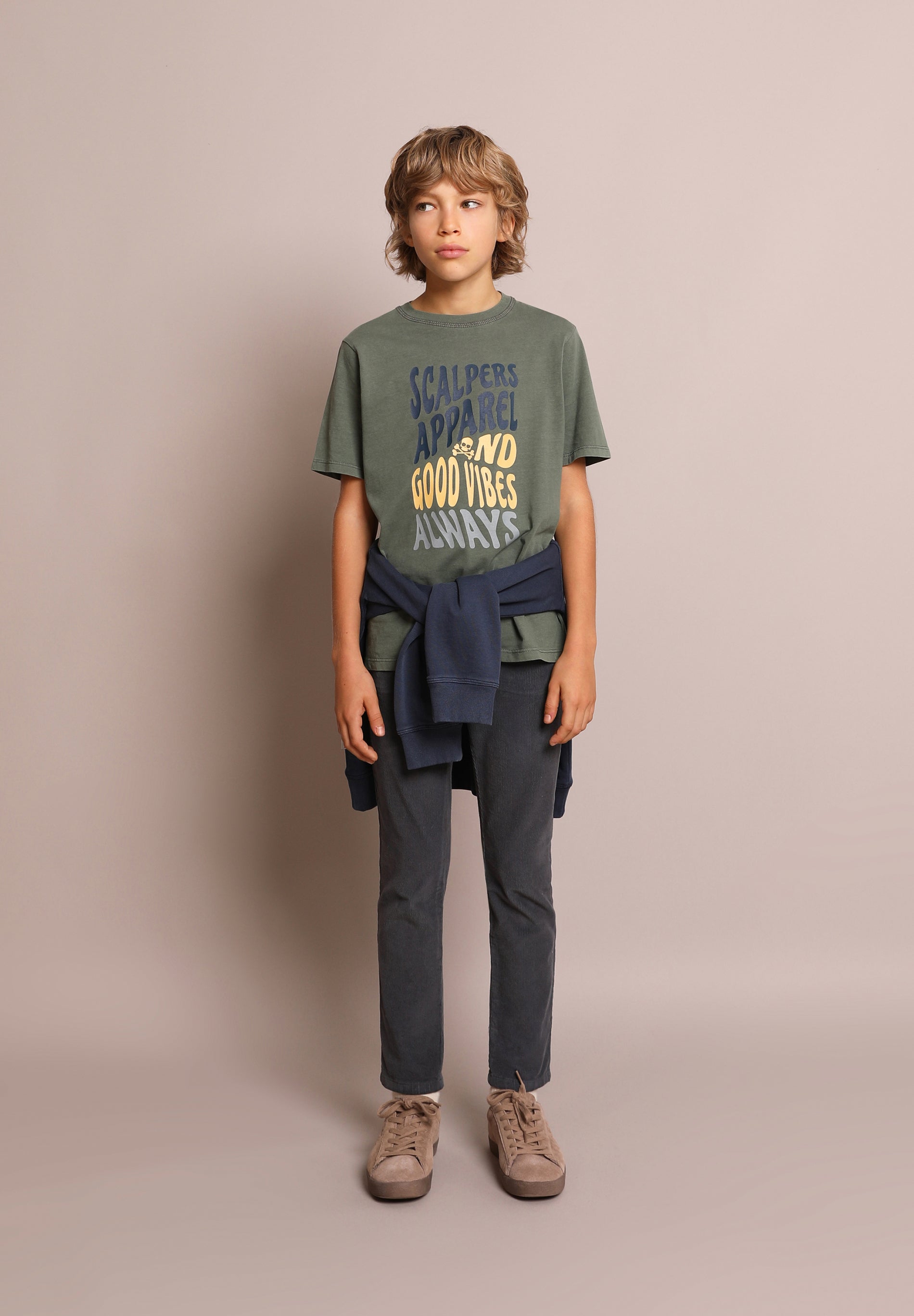 CAMISETA PRINT TEXTO FRONTAL