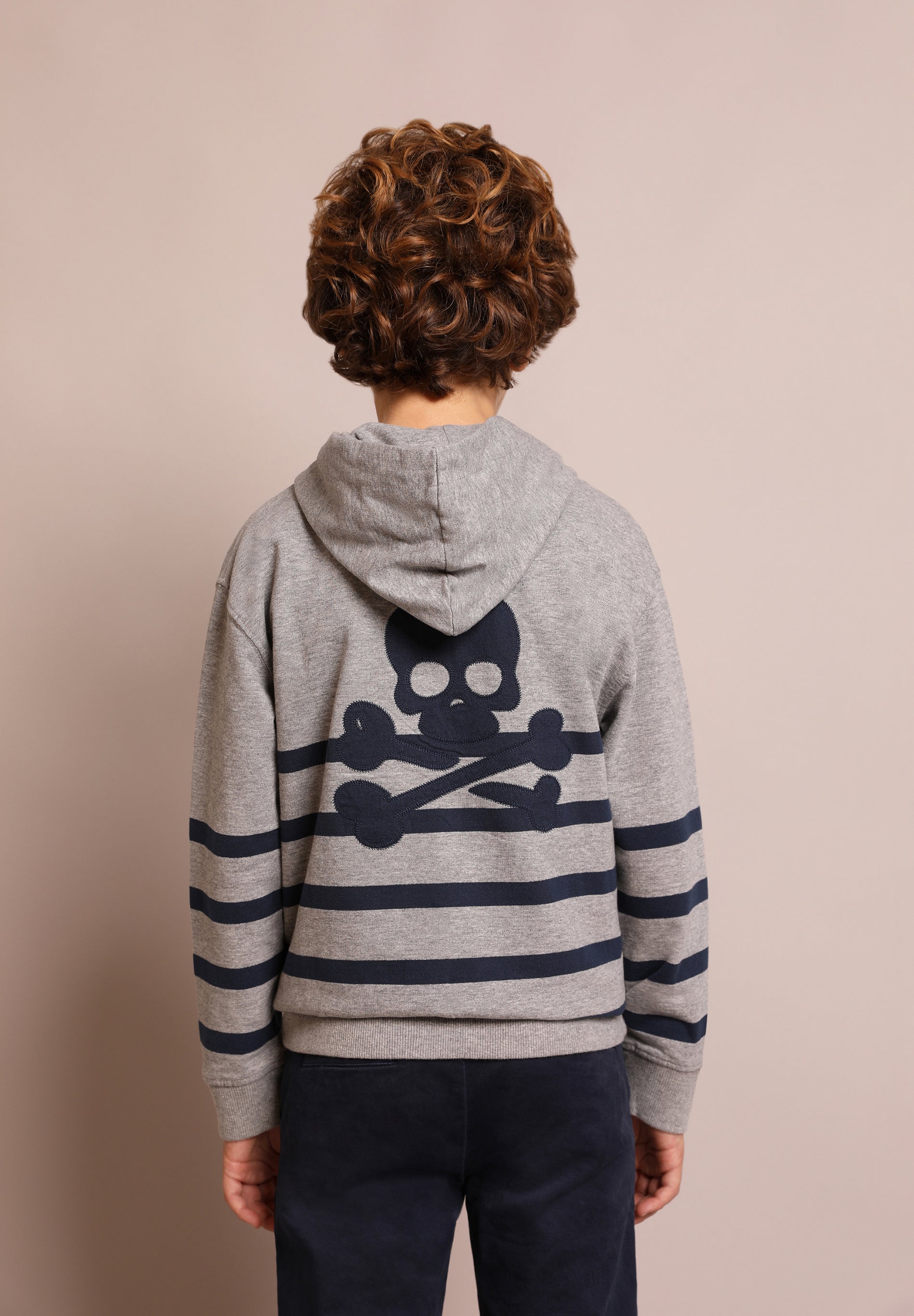 SUDADERA MARINERA CAPUCHA