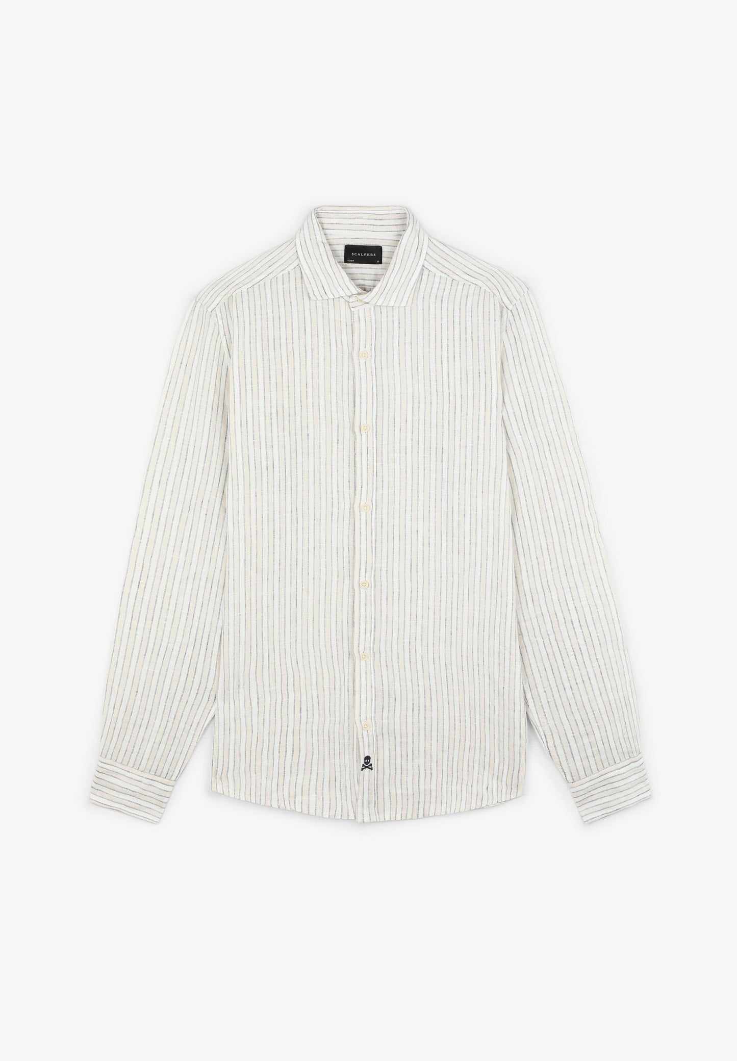 CAMISA PREMIUM LINO RAYAS SLIM