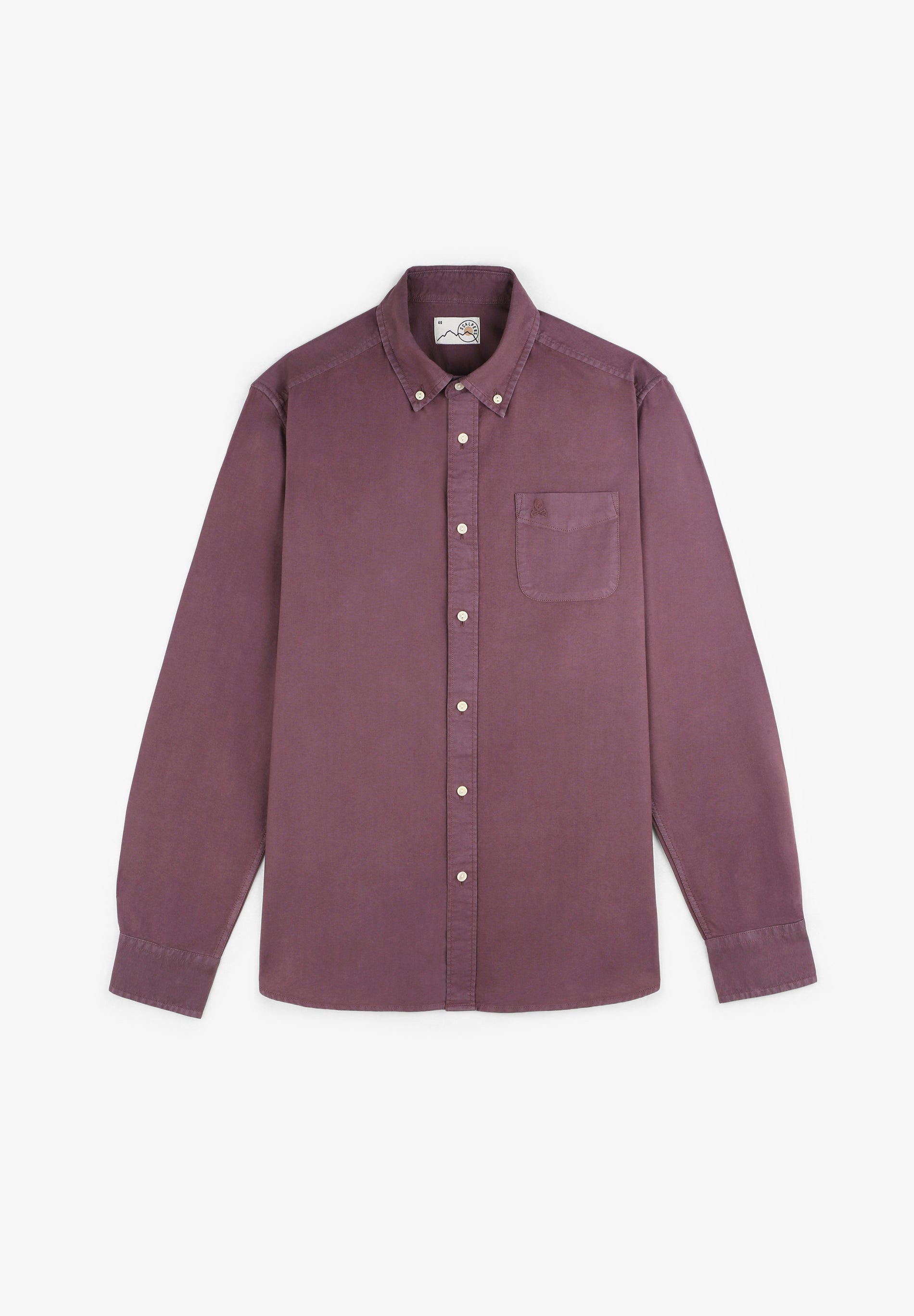 CAMISA BOLSILLO LAVADA