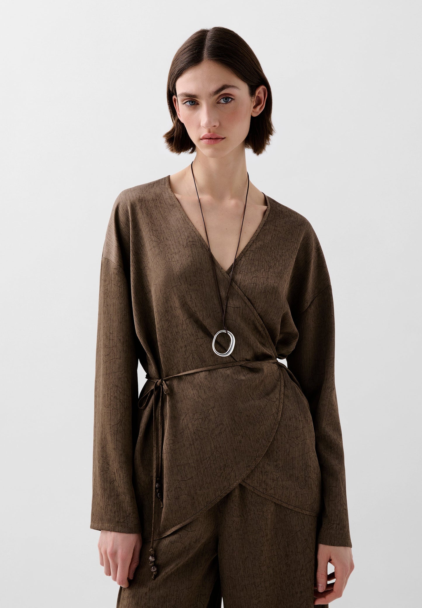 KAFTAN ASIMÉTRICO CORDÓN