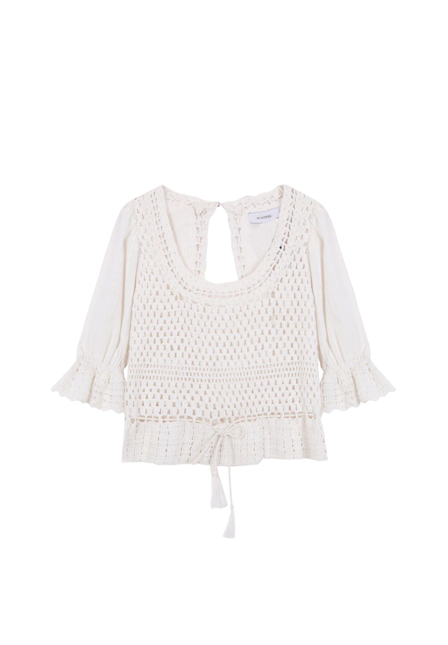 BLUSA DETALLES CROCHET