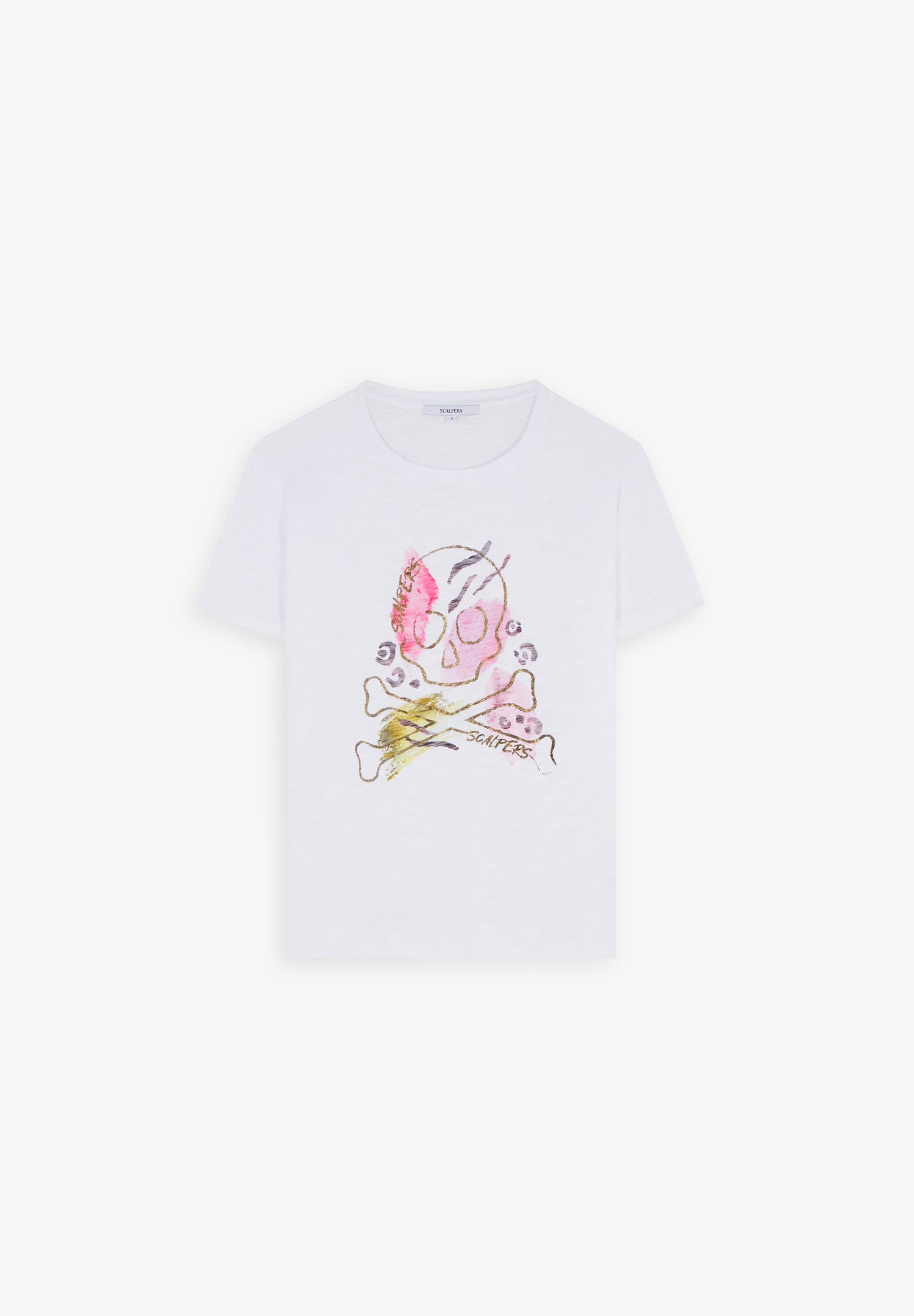 POLERA CALAVERA PRINT FRONTAL