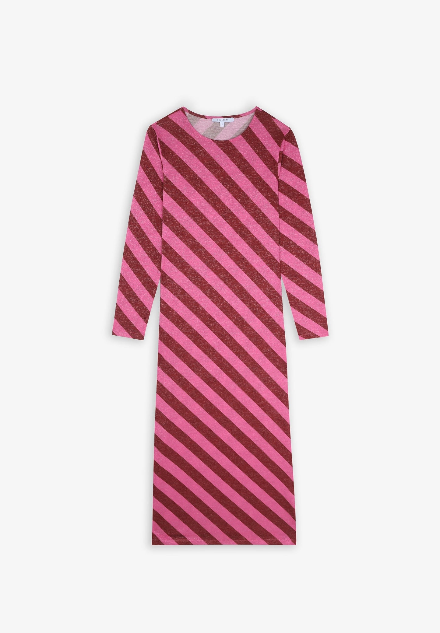 VESTIDO MIDI RAYAS - Scalpers