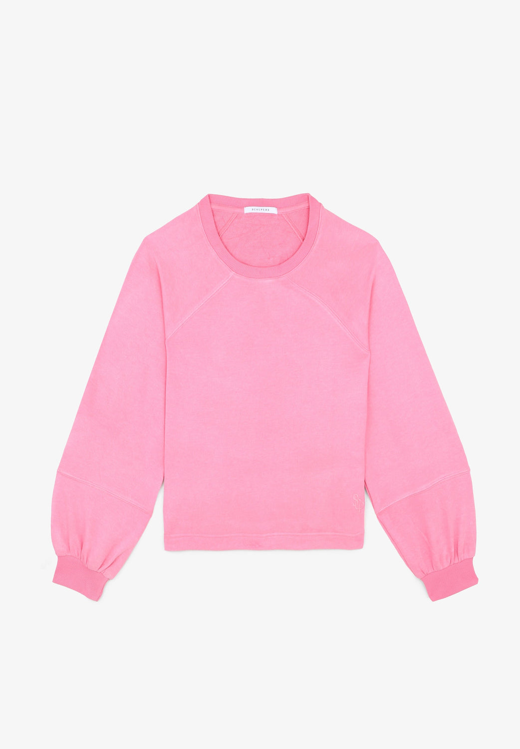SUDADERA LAVADA MANGA RANGLAN - Scalpers
