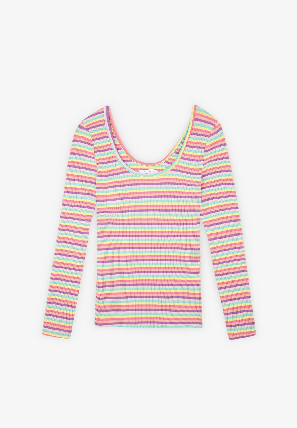 CAMISETA RAYAS MULTICOLOR - Scalpers