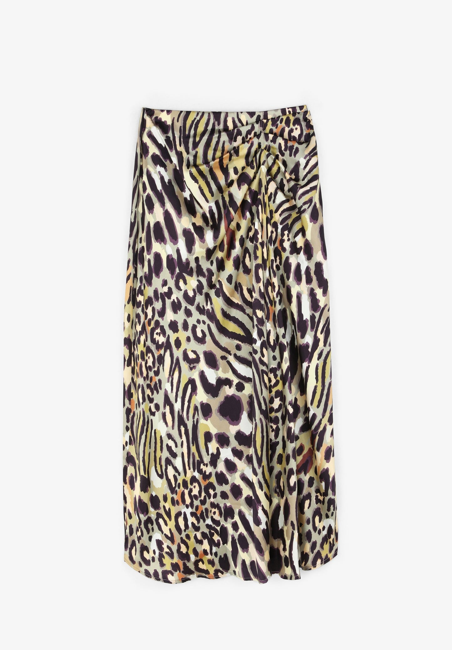 FALDA MIDI ANIMAL PRINT