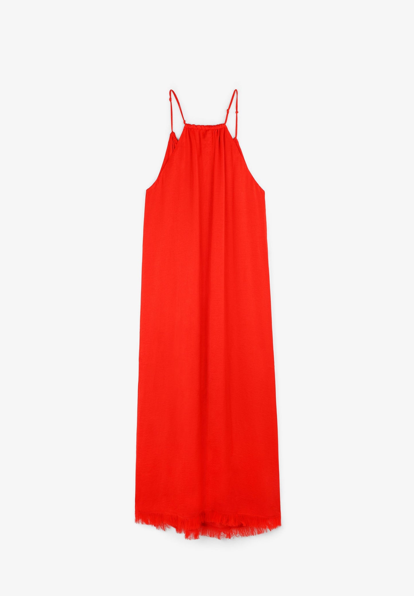 VESTIDO TIRANTES LAZADA CINTURA