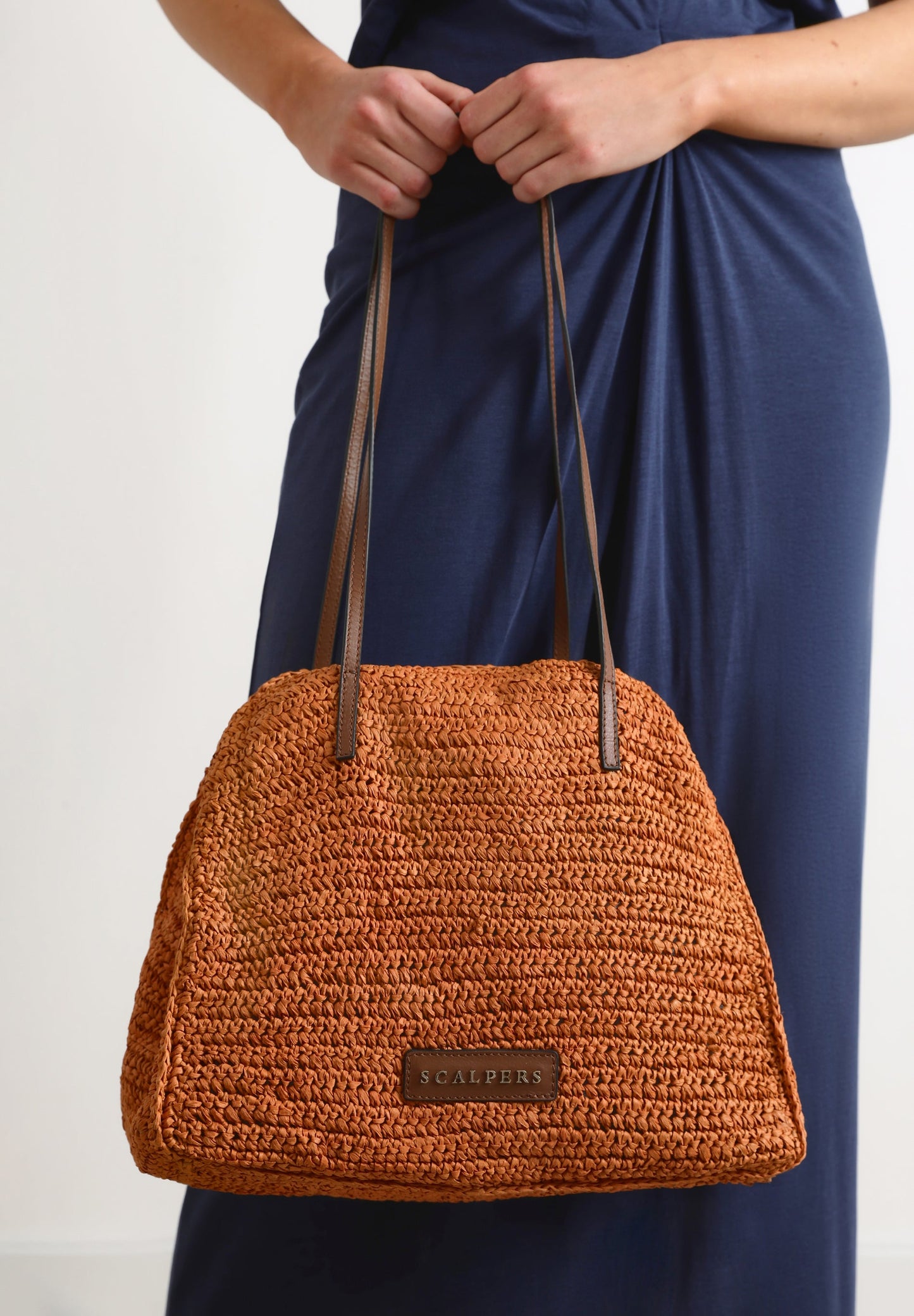 BOLSO SHOPPER RAFIA