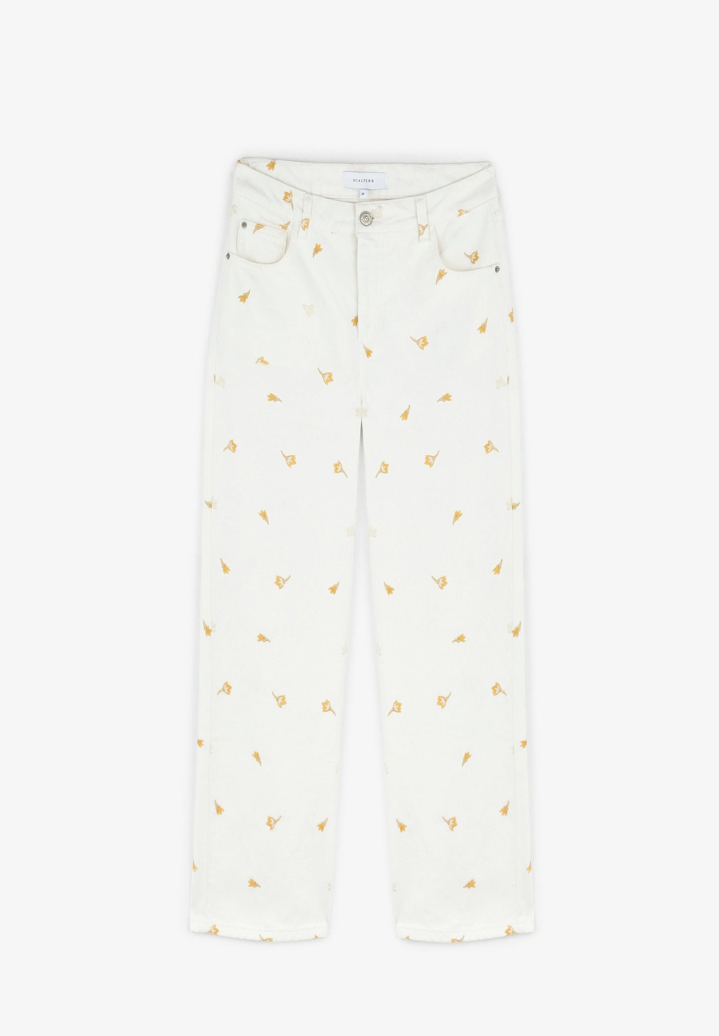 JEANS CULOTTE FLORES