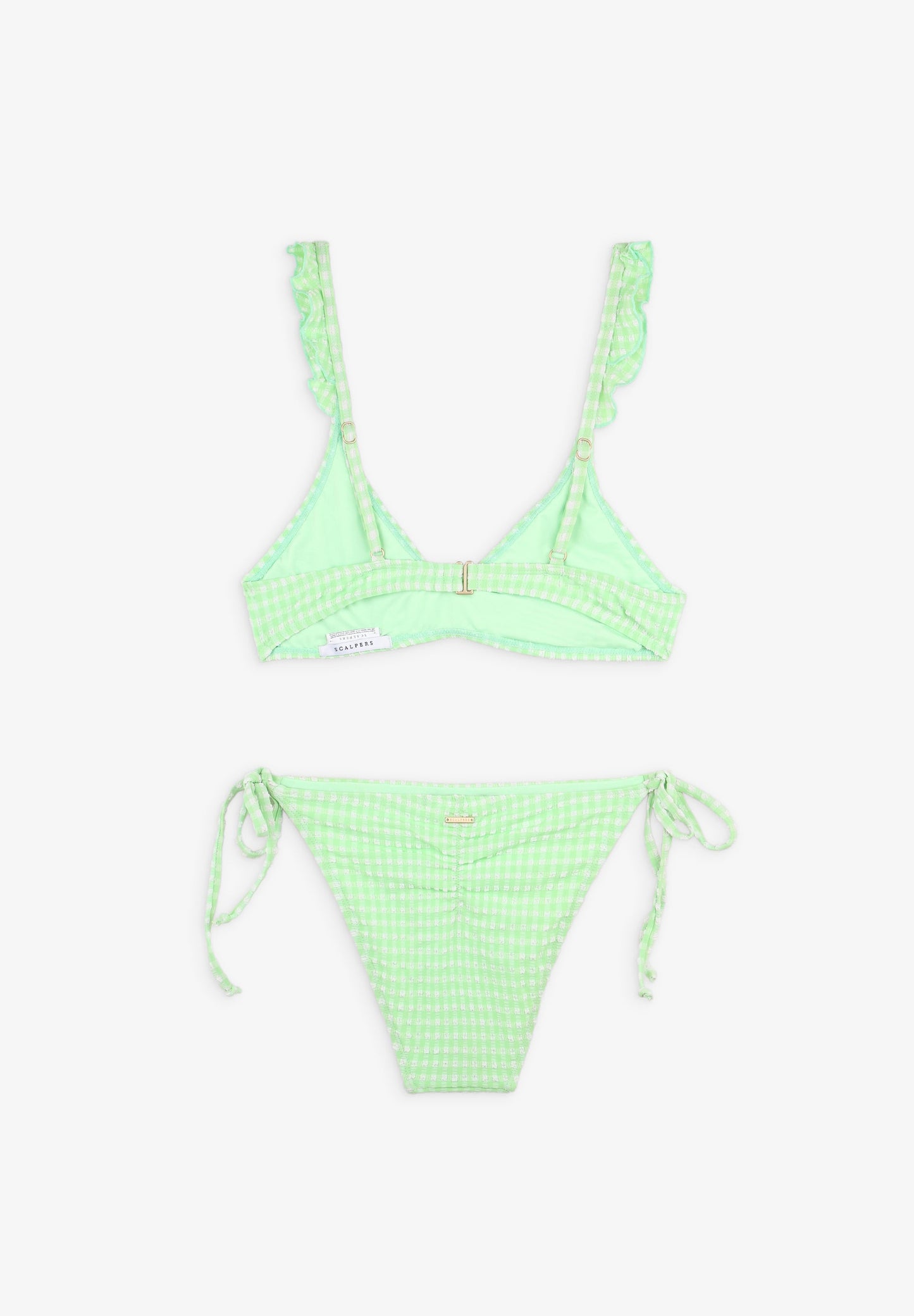 BIKINI VICHY VOLANTES