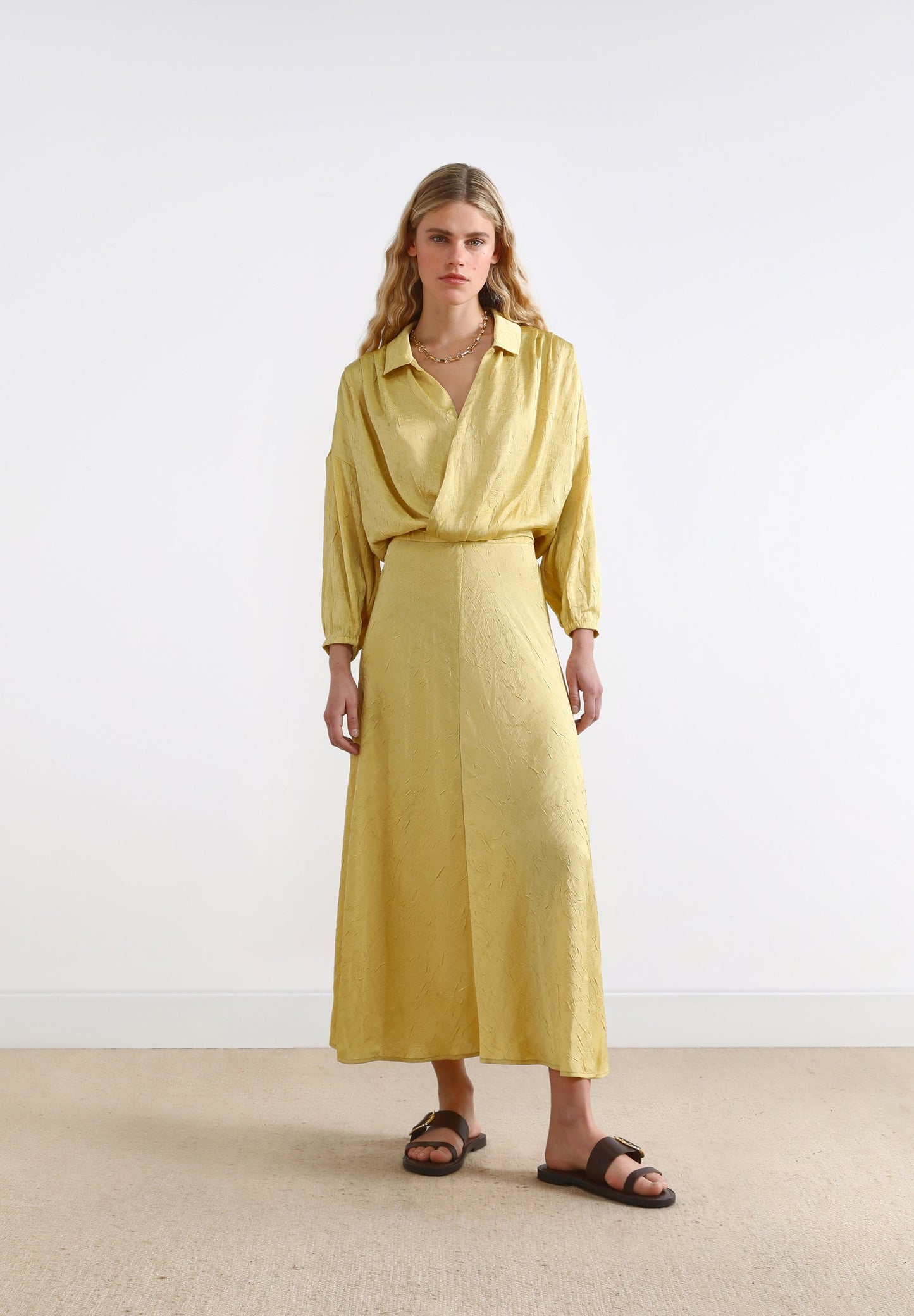 BLUSA JACQUARD CRUZADA