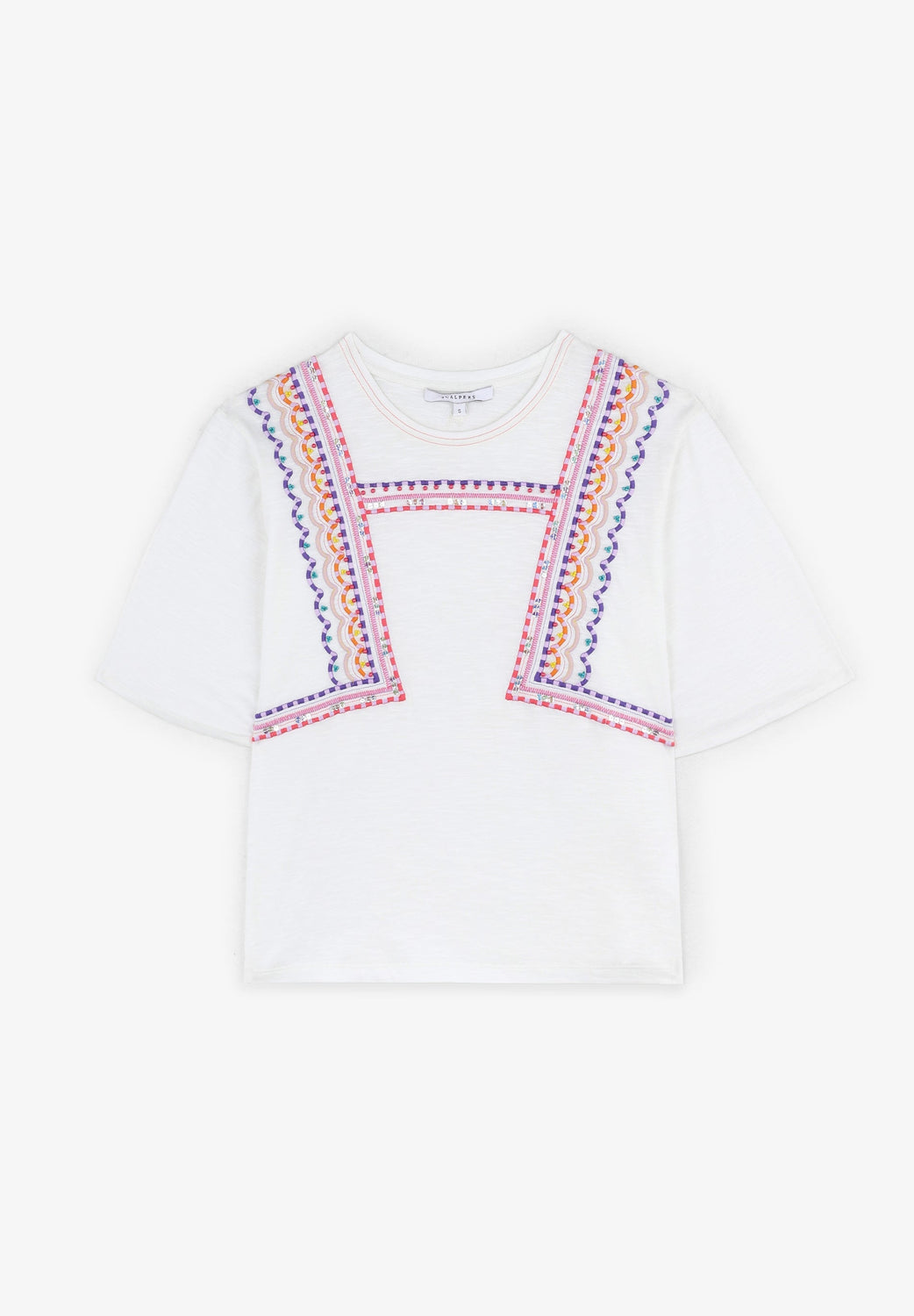 CAMISETA BORDADO ABALORIOS - Scalpers