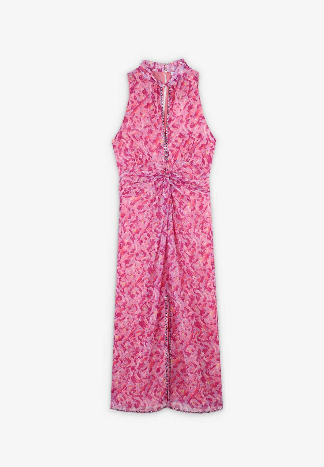 VESTIDO HALTER ABERTURA ESCOTE - Scalpers