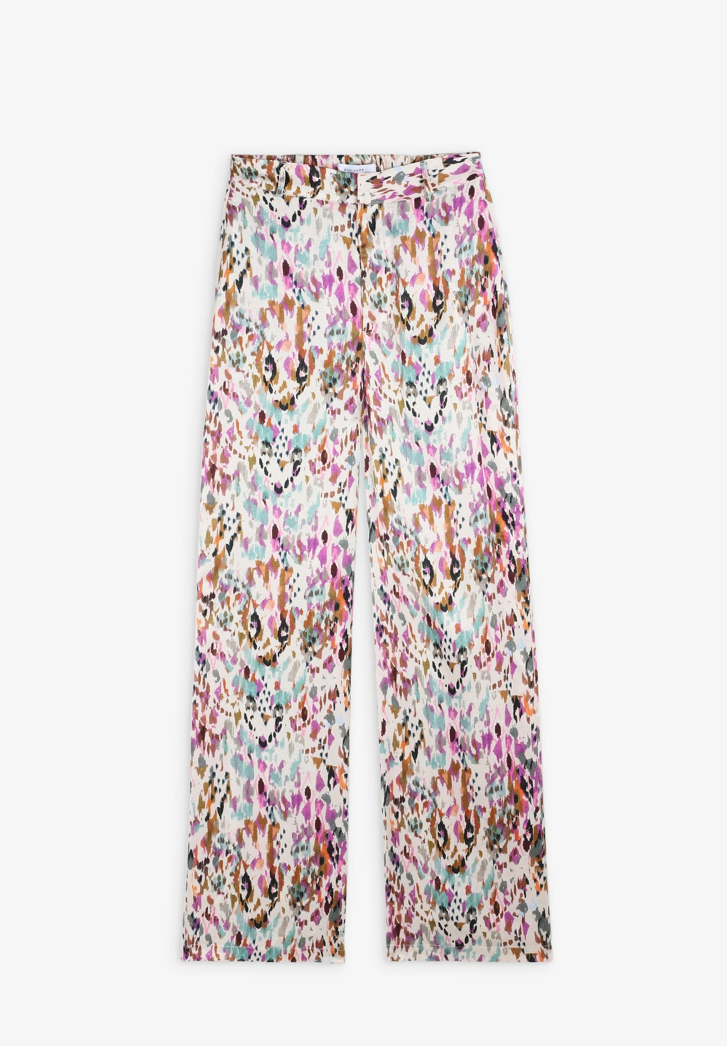 PANTALÓN FLARE PRINT MULTICOLOR