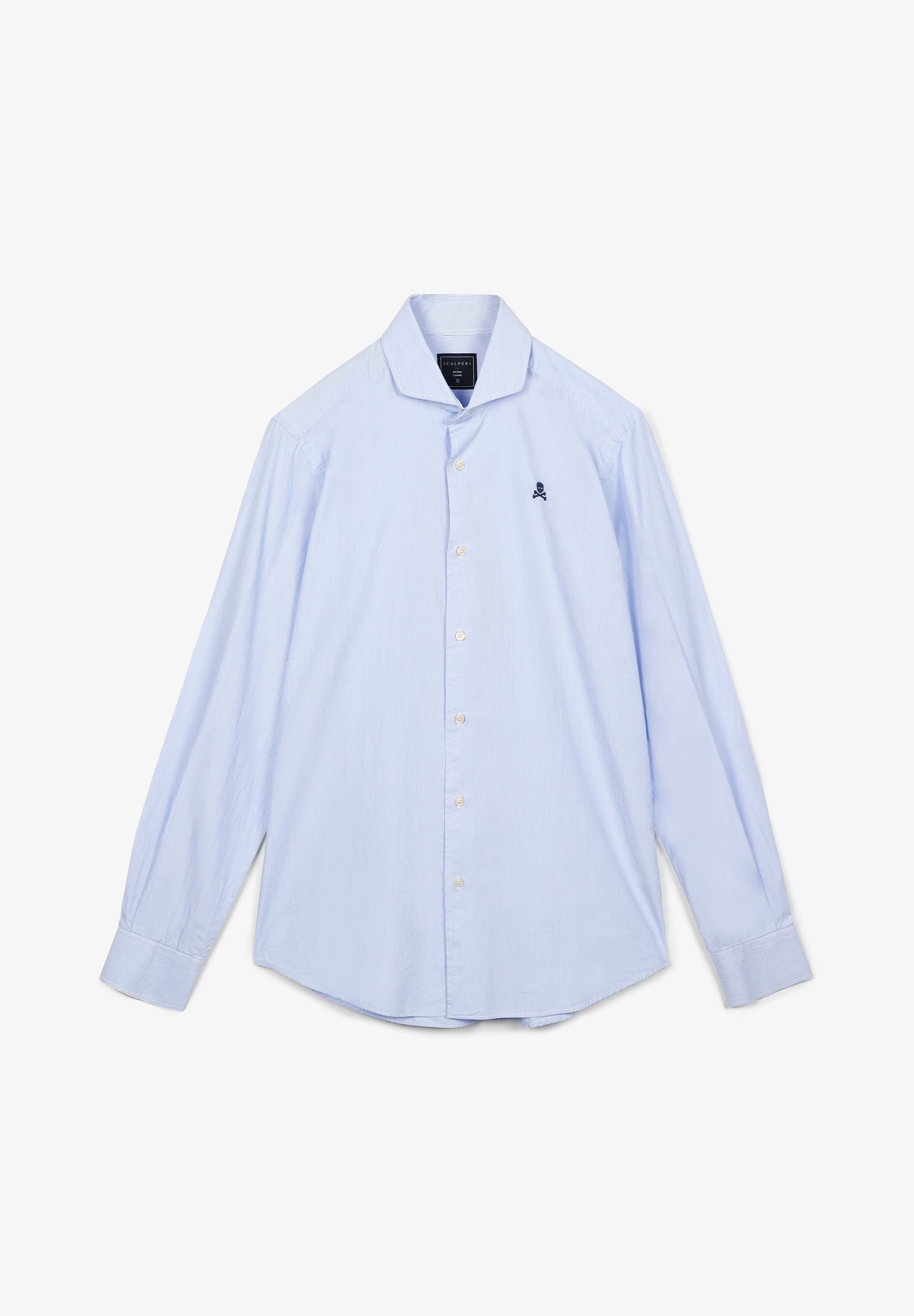 CAMISA VESTIR CALAVERA CONTRASTE
