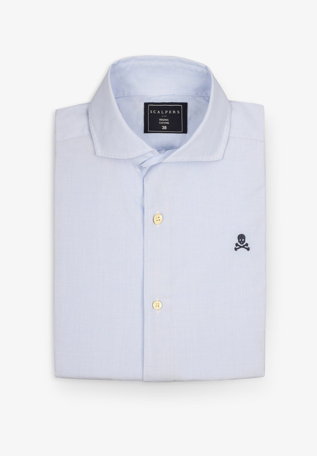 CAMISA VESTIR CALAVERA CONTRASTE