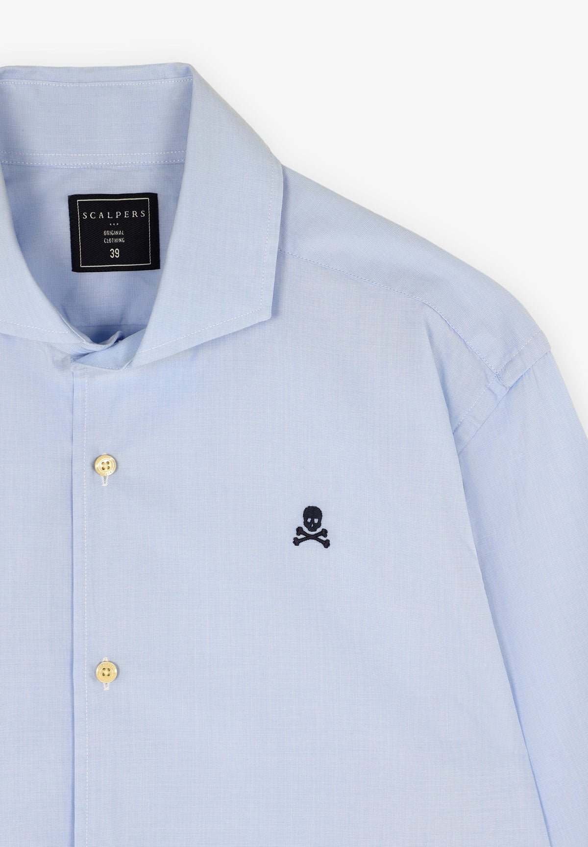CAMISA VESTIR CALAVERA CONTRASTE