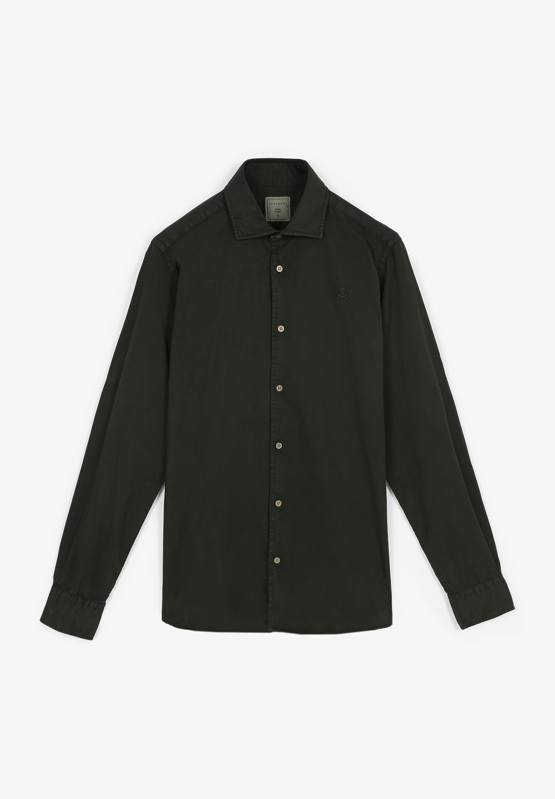 CAMISA LAVADA CALAVERA