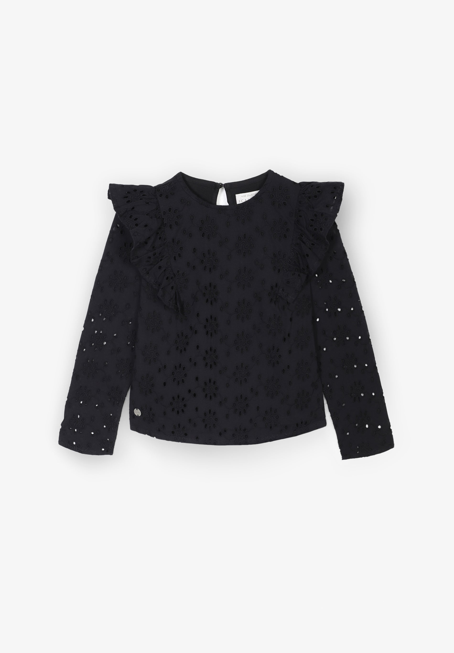 BLUSA CALADOS VOLANTE