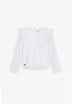 BLUSA CALADOS VOLANTE