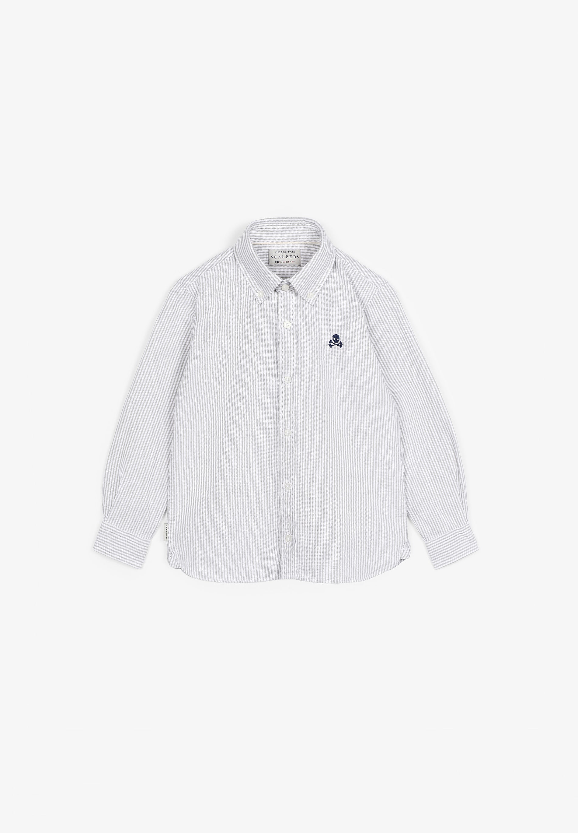 CAMISA OXFORD RAYAS
