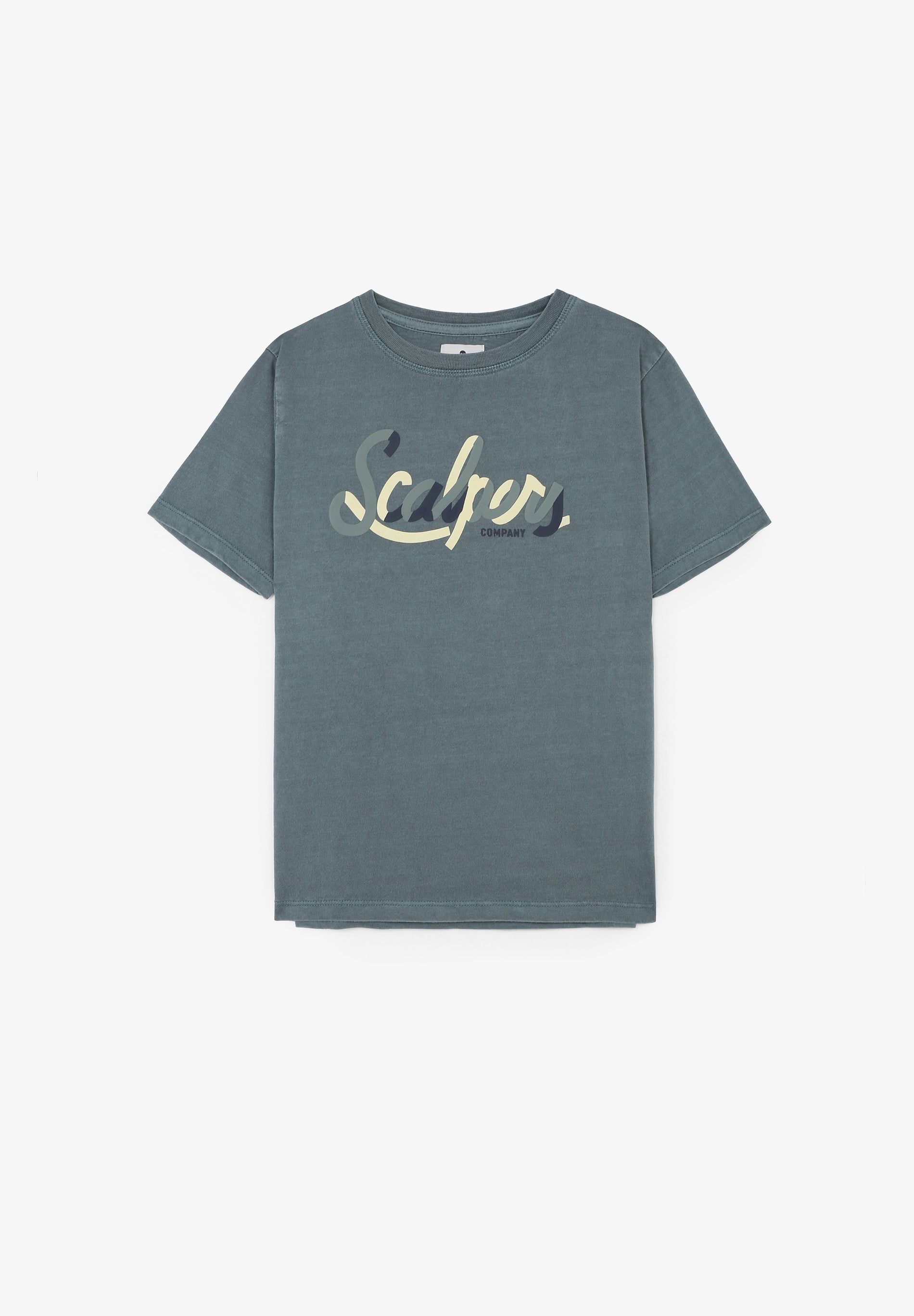 CAMISETA LETRAS MULTICOLOR