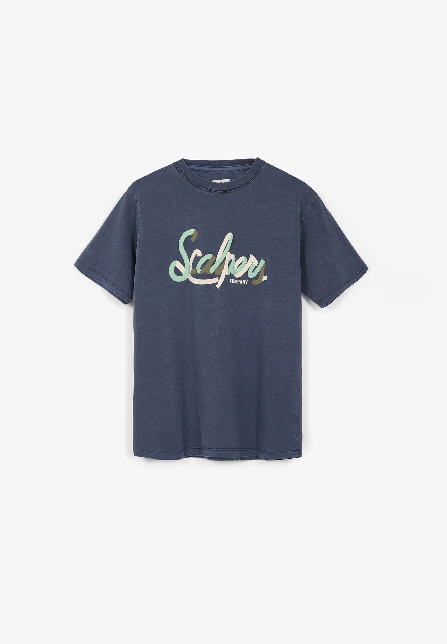 CAMISETA LETRAS MULTICOLOR