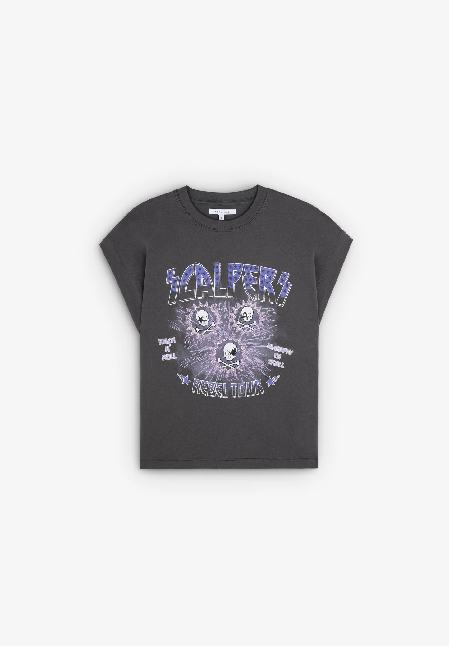 POLERA PRINT ROCK TOUR