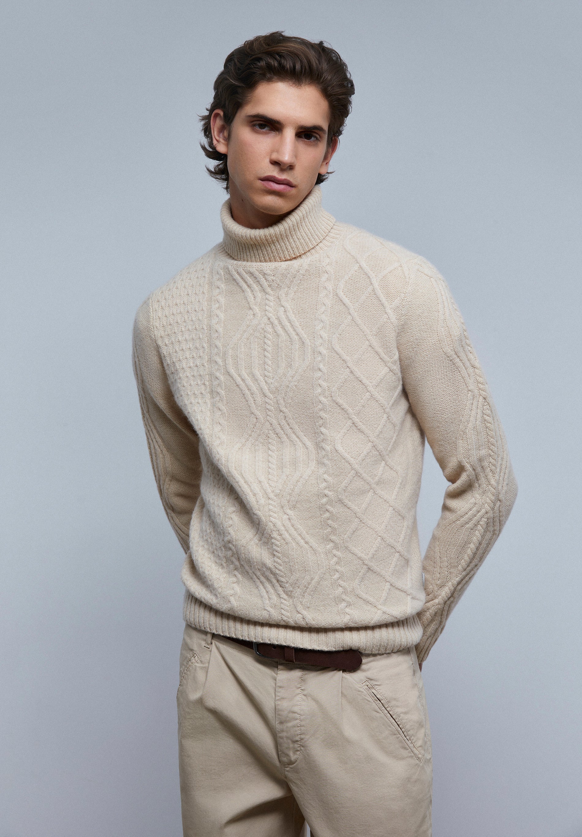 JERSEY CUELLO VUELTO LANA MERINO