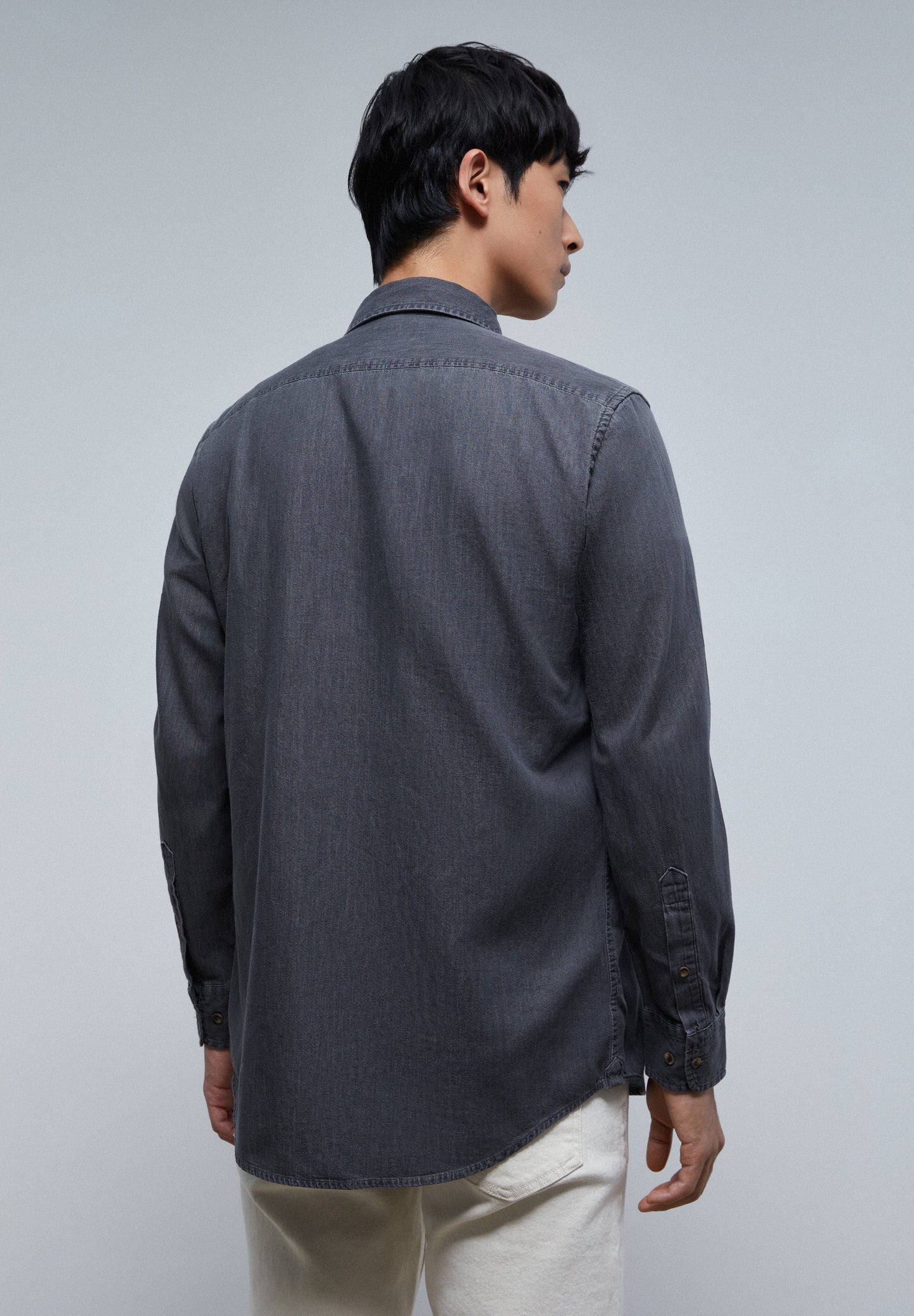 CAMISA DENIM CALAVERA TONO