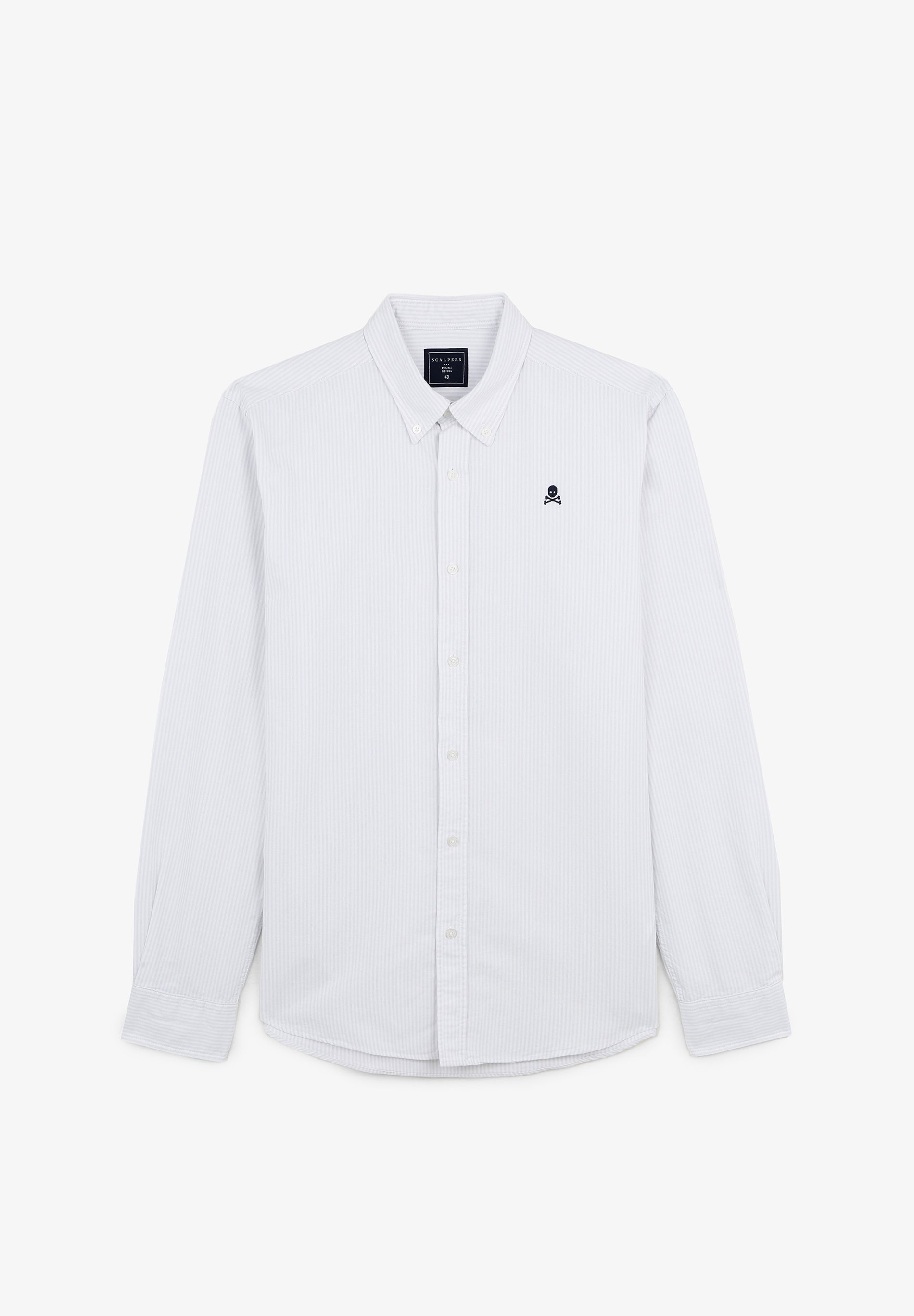CAMISA OXFORD CALAVERA