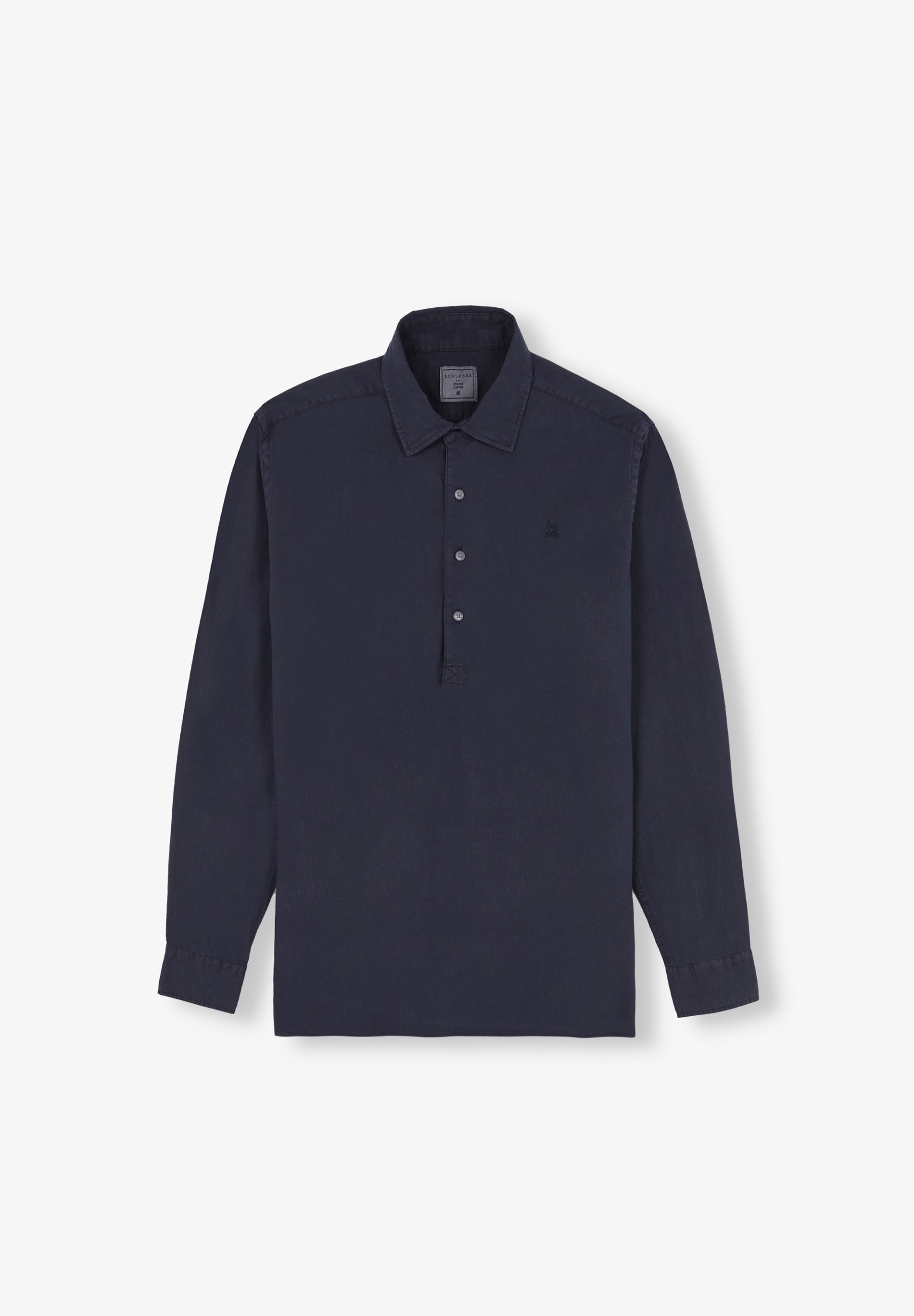 POLERA LAVADA CALAVERA