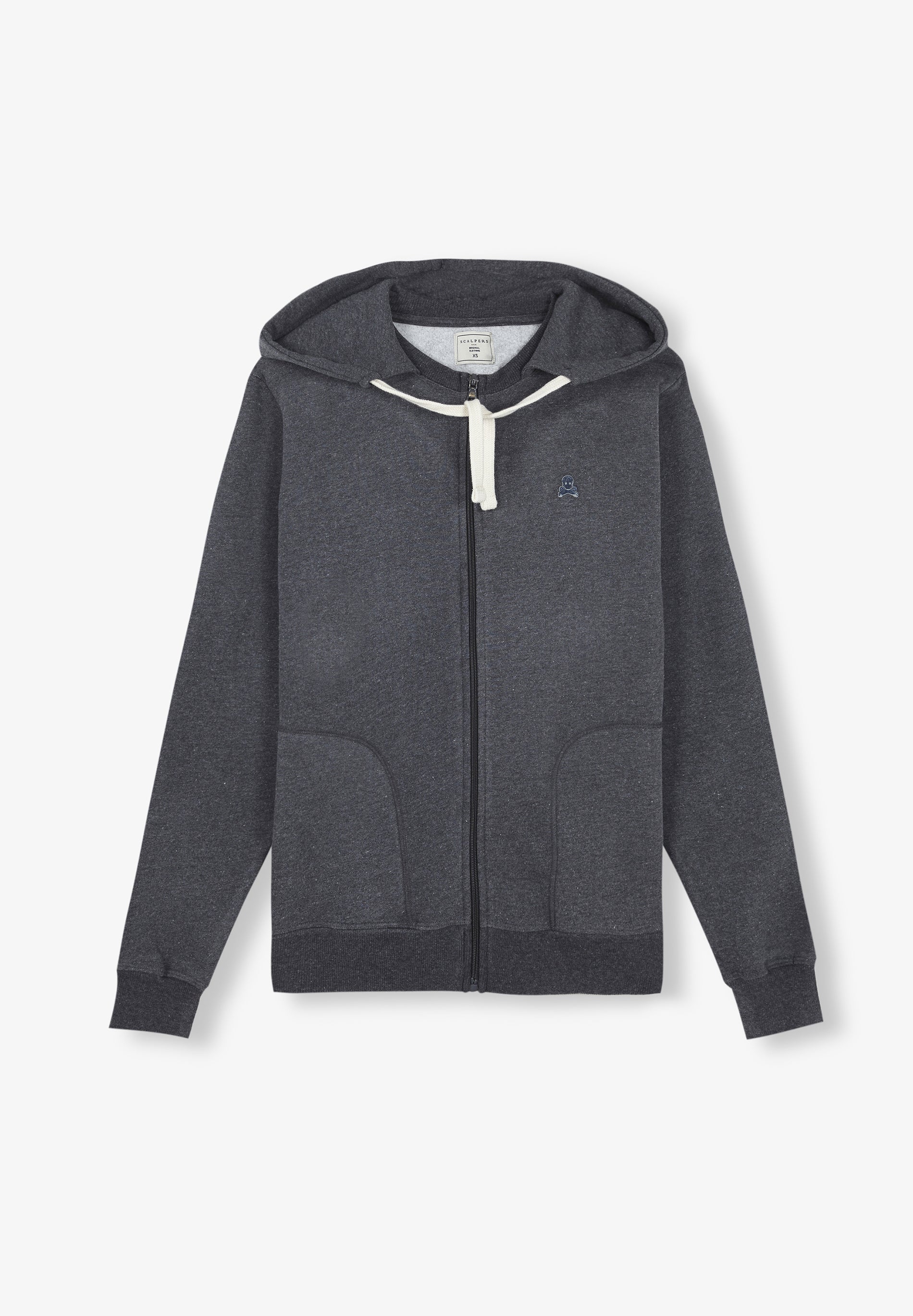 SUDADERA CAPUCHA CREMALLERA