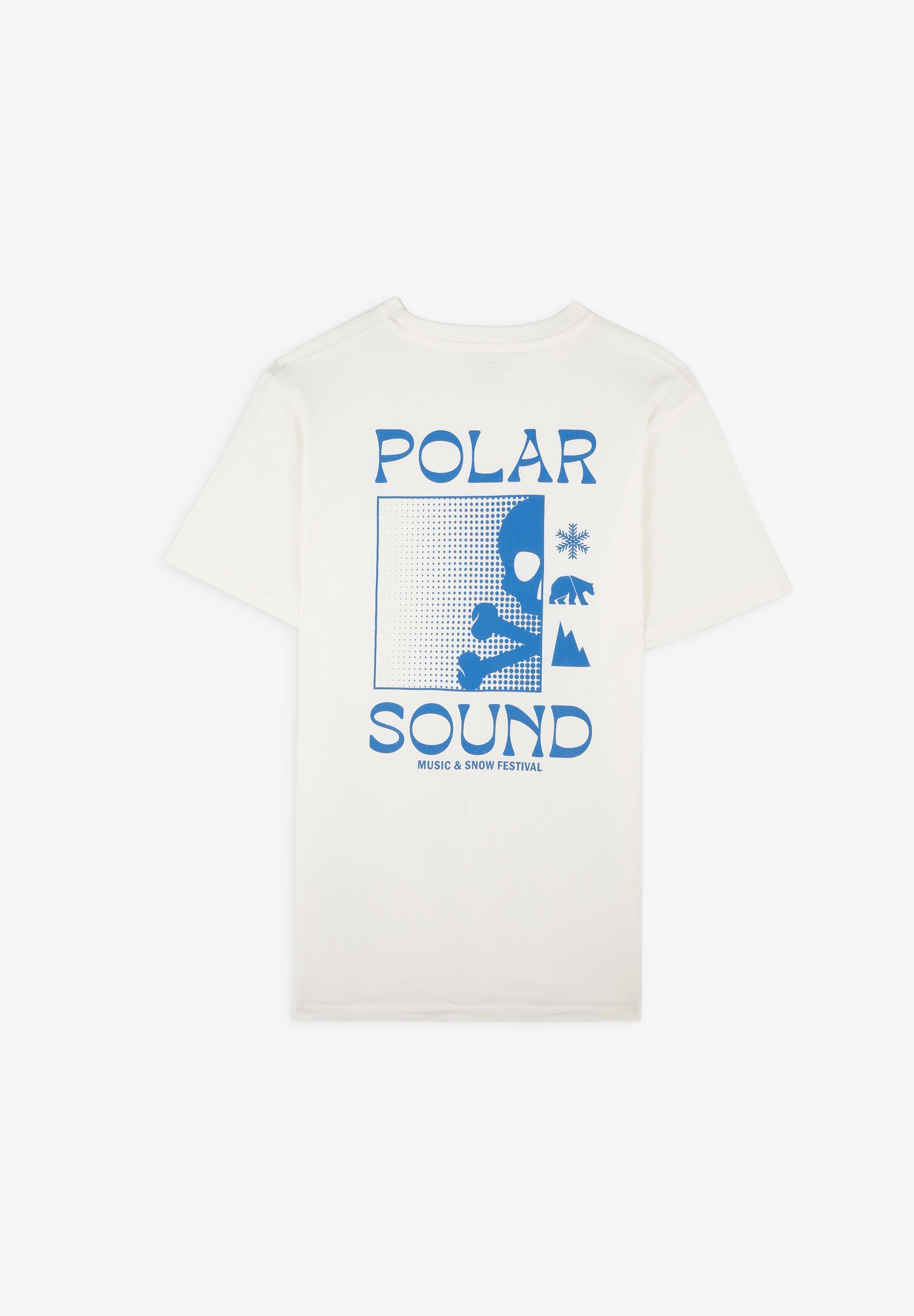 CAMISETA PRINT CALAVERA POLAR SOUND