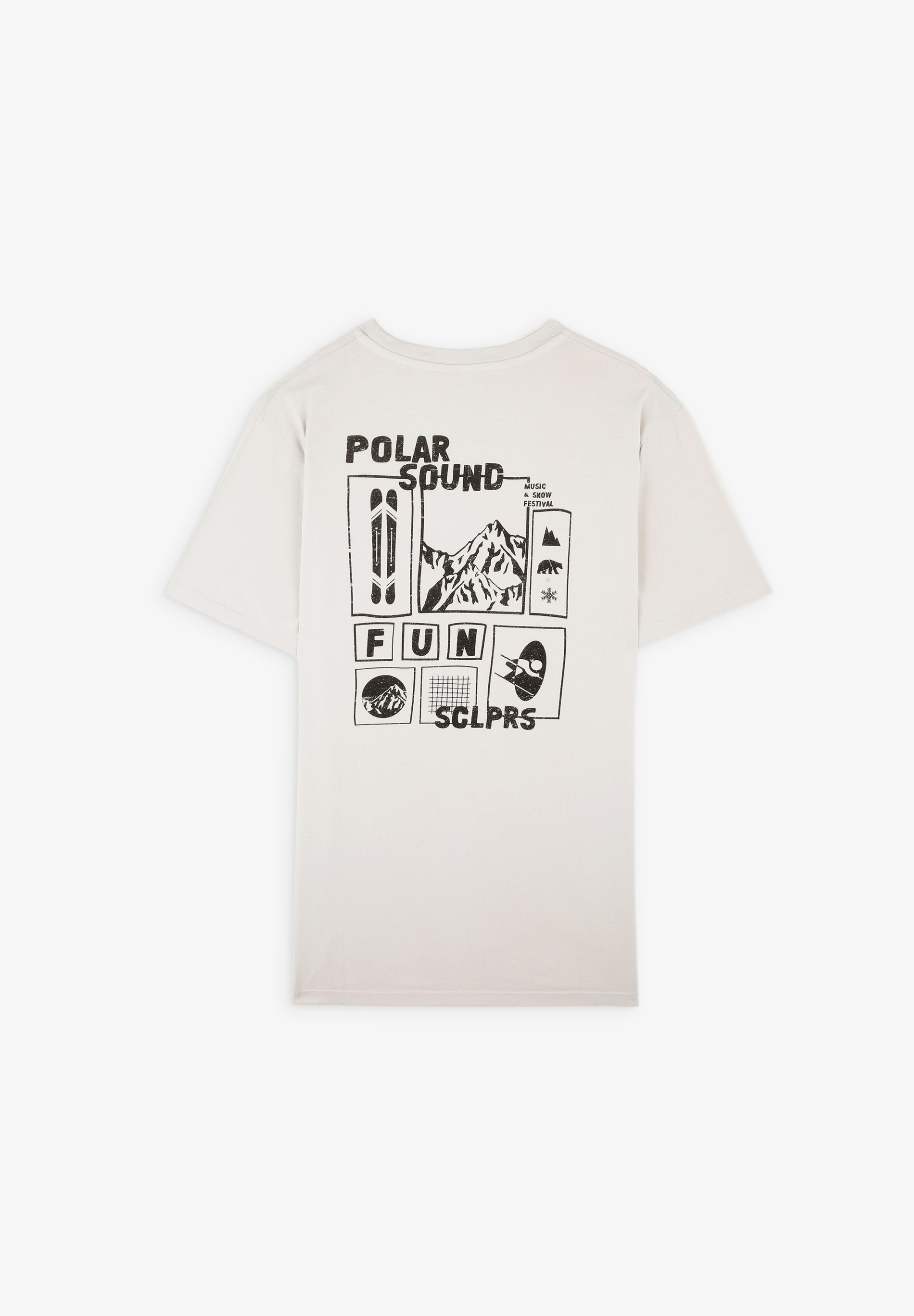 CAMISETA ILUSTRACIÓN TRASERA POLAR SOUND