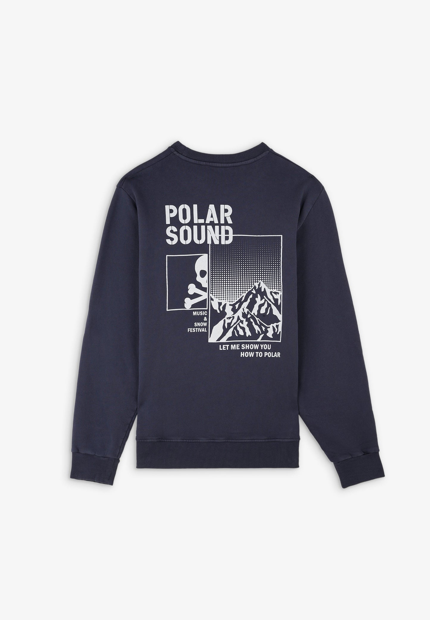 SUDADERA PRINT TRASERO POLAR SOUND
