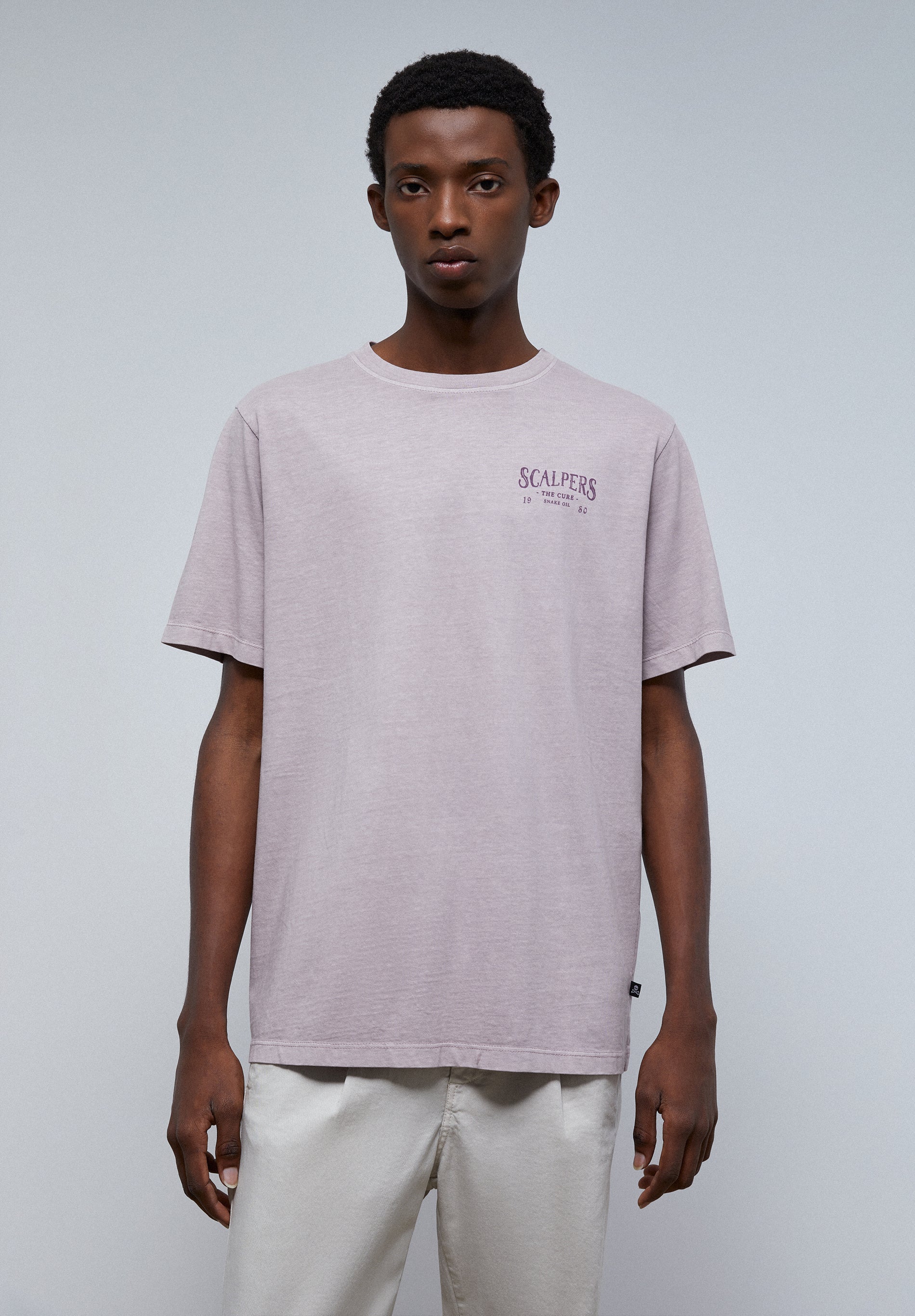 CAMISETA LAVADA PRINT TRASERO